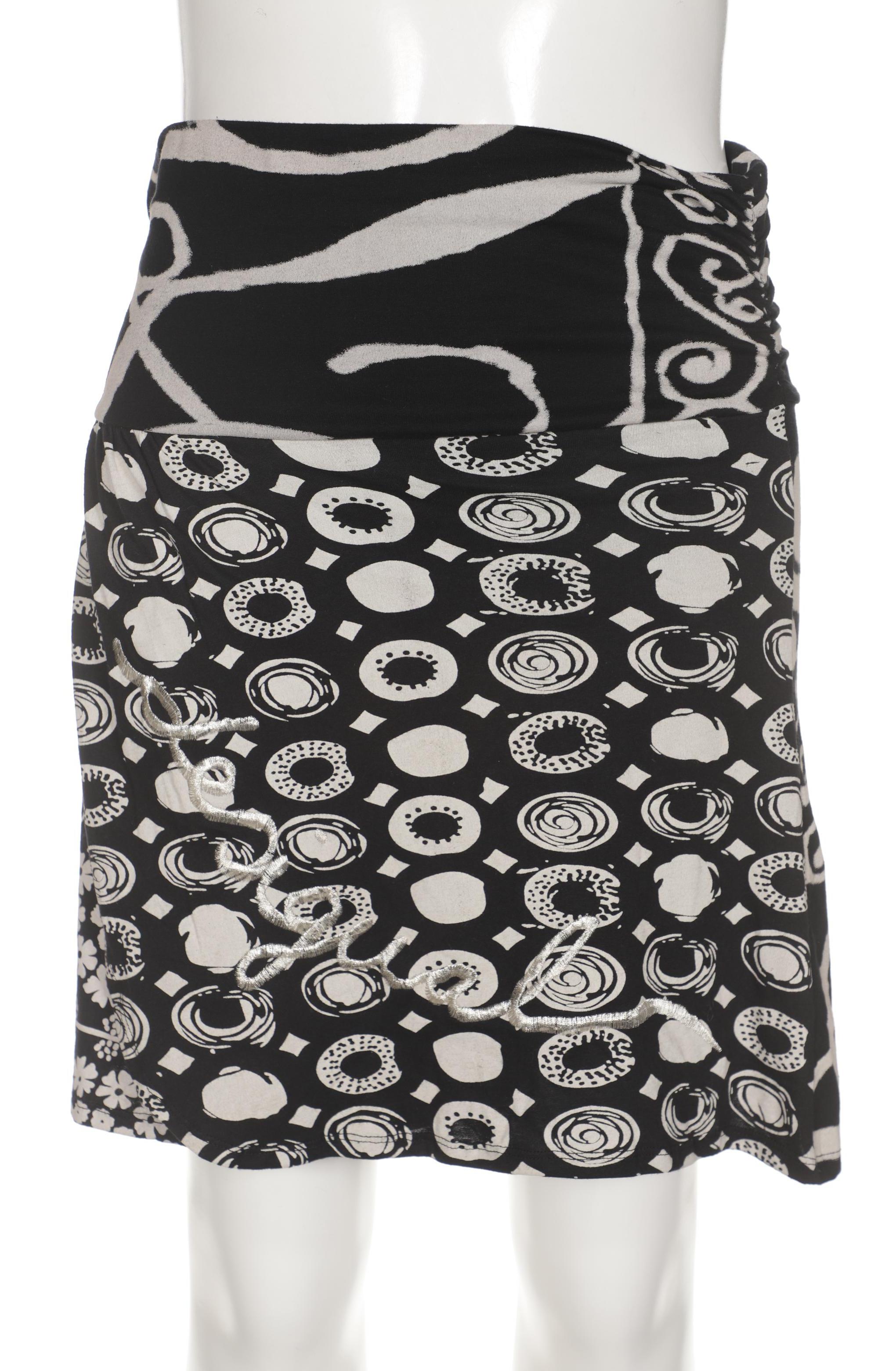 

Desigual Damen Rock, schwarz, Gr. 42