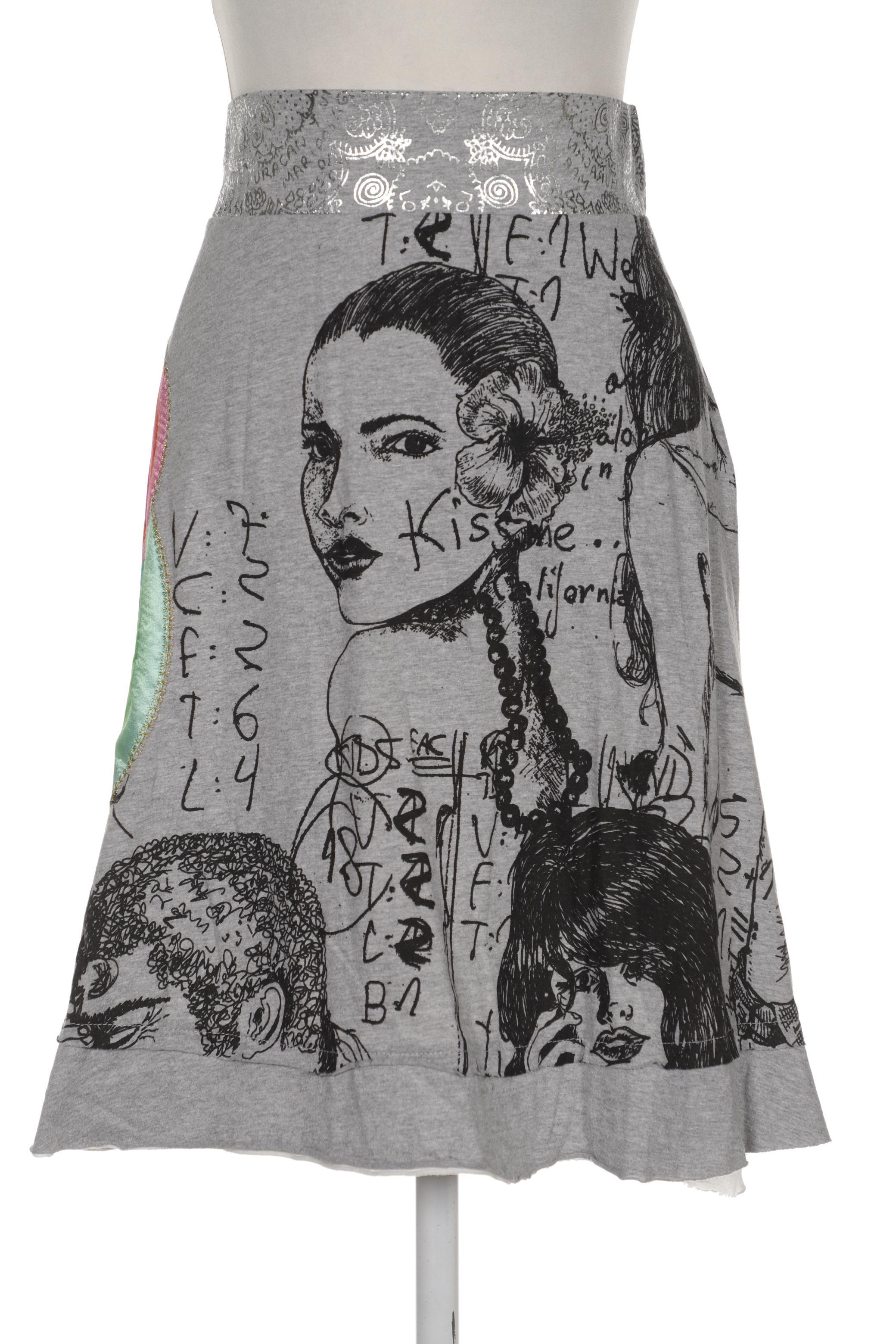 

Desigual Damen Rock, grau