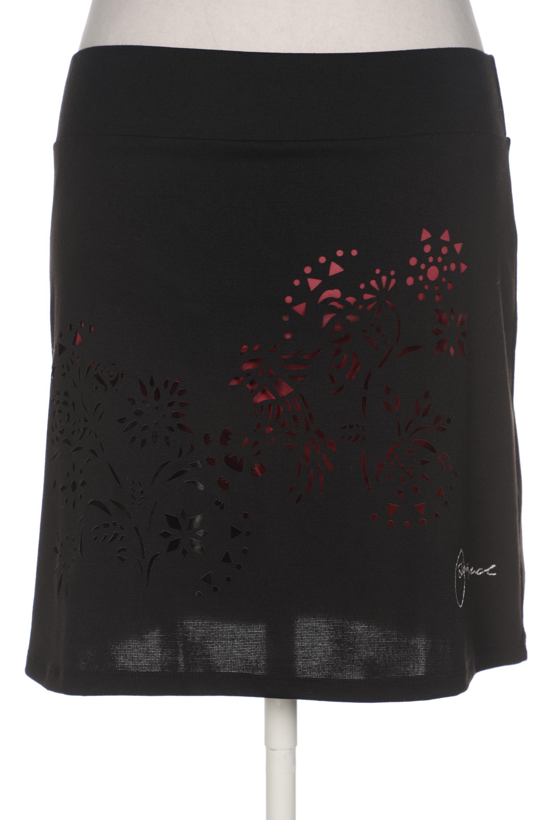 

Desigual Damen Rock, schwarz, Gr. 42