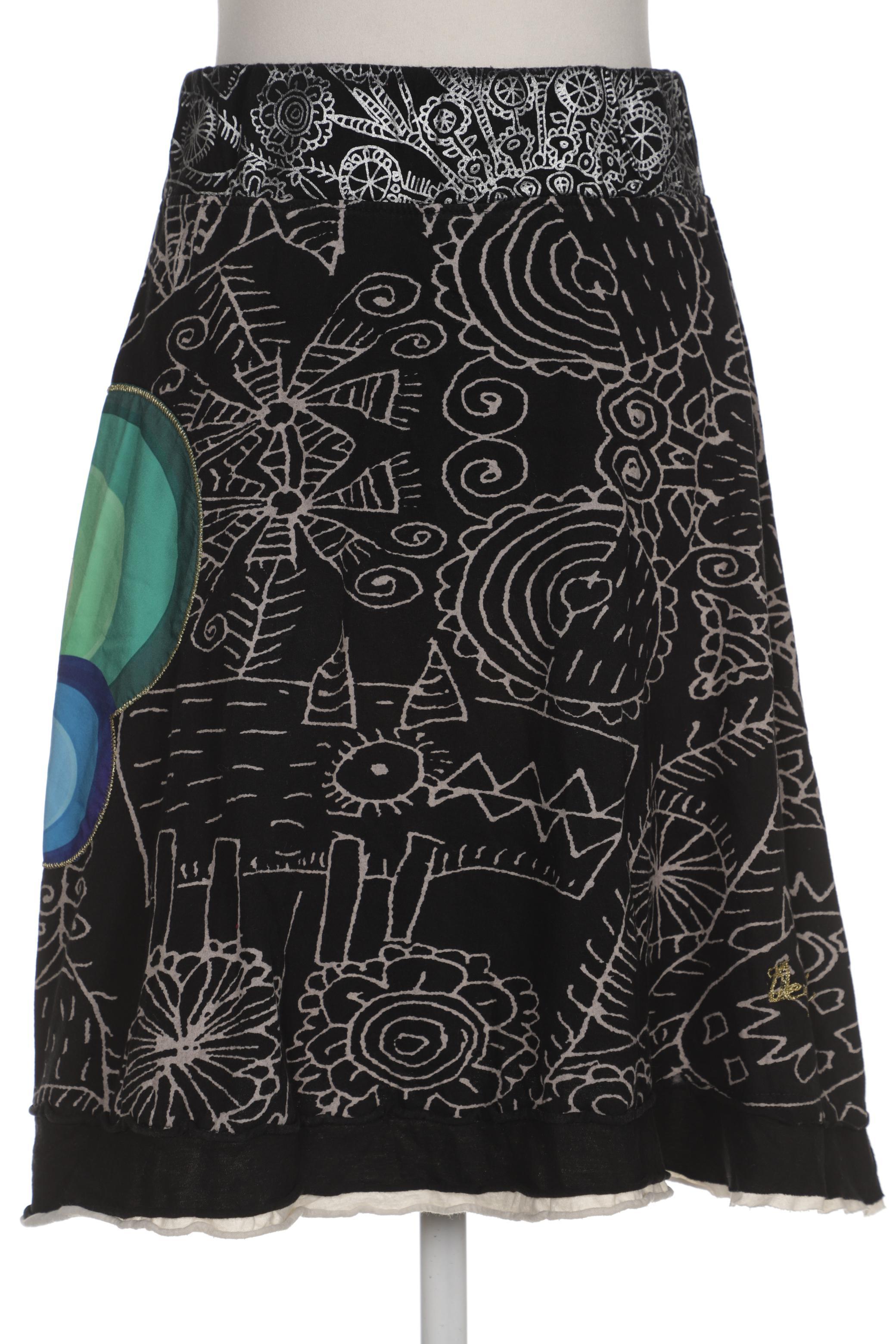 

Desigual Damen Rock, schwarz, Gr. 38
