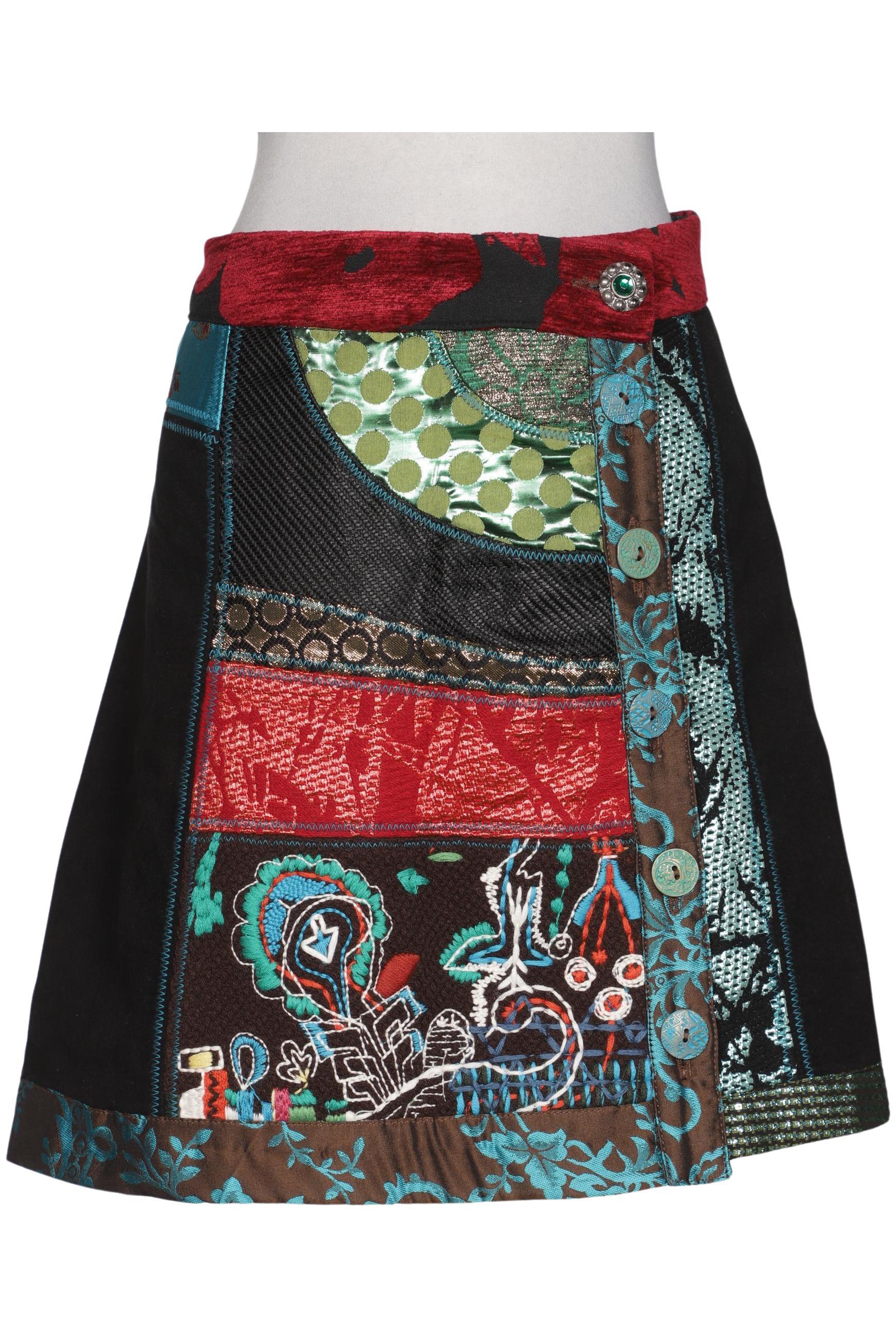 

Desigual Damen Rock, mehrfarbig, Gr. 38