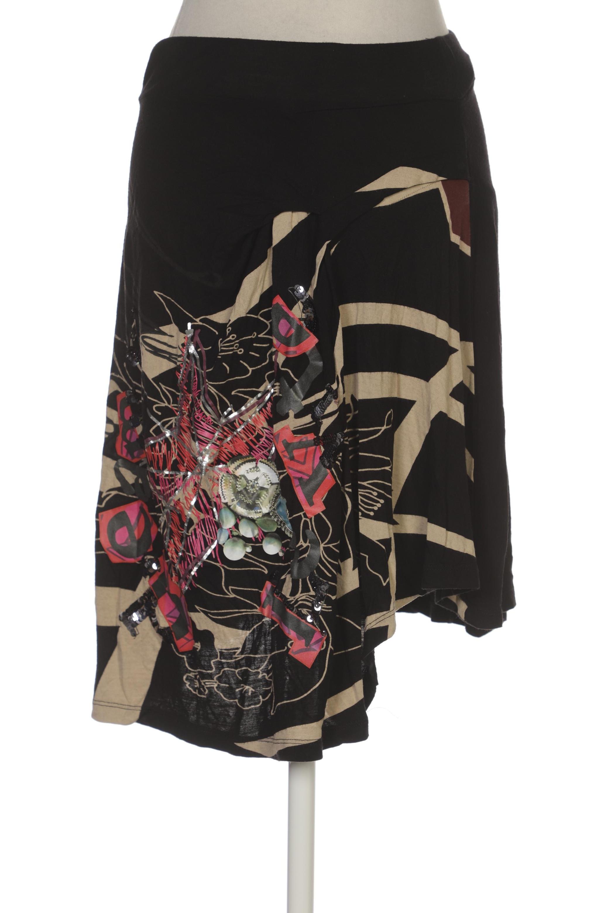 

Desigual Damen Rock, schwarz, Gr. 38