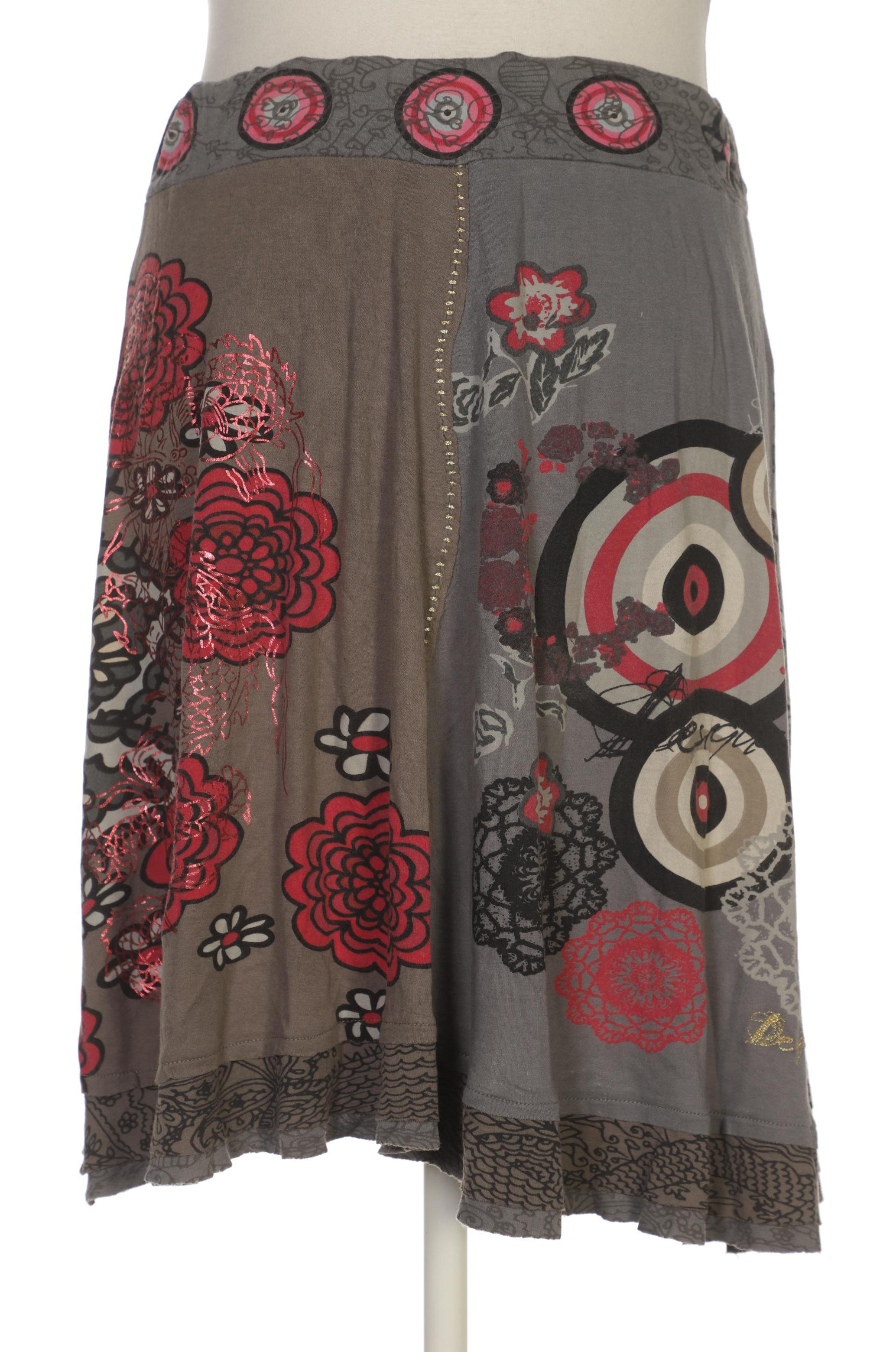 

Desigual Damen Rock, grau, Gr. 42