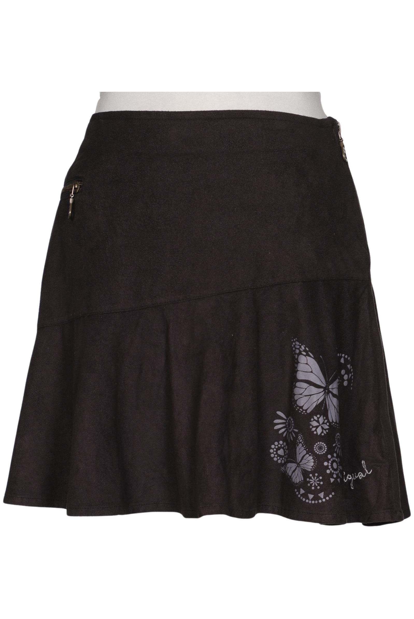 

Desigual Damen Rock, schwarz, Gr. 34