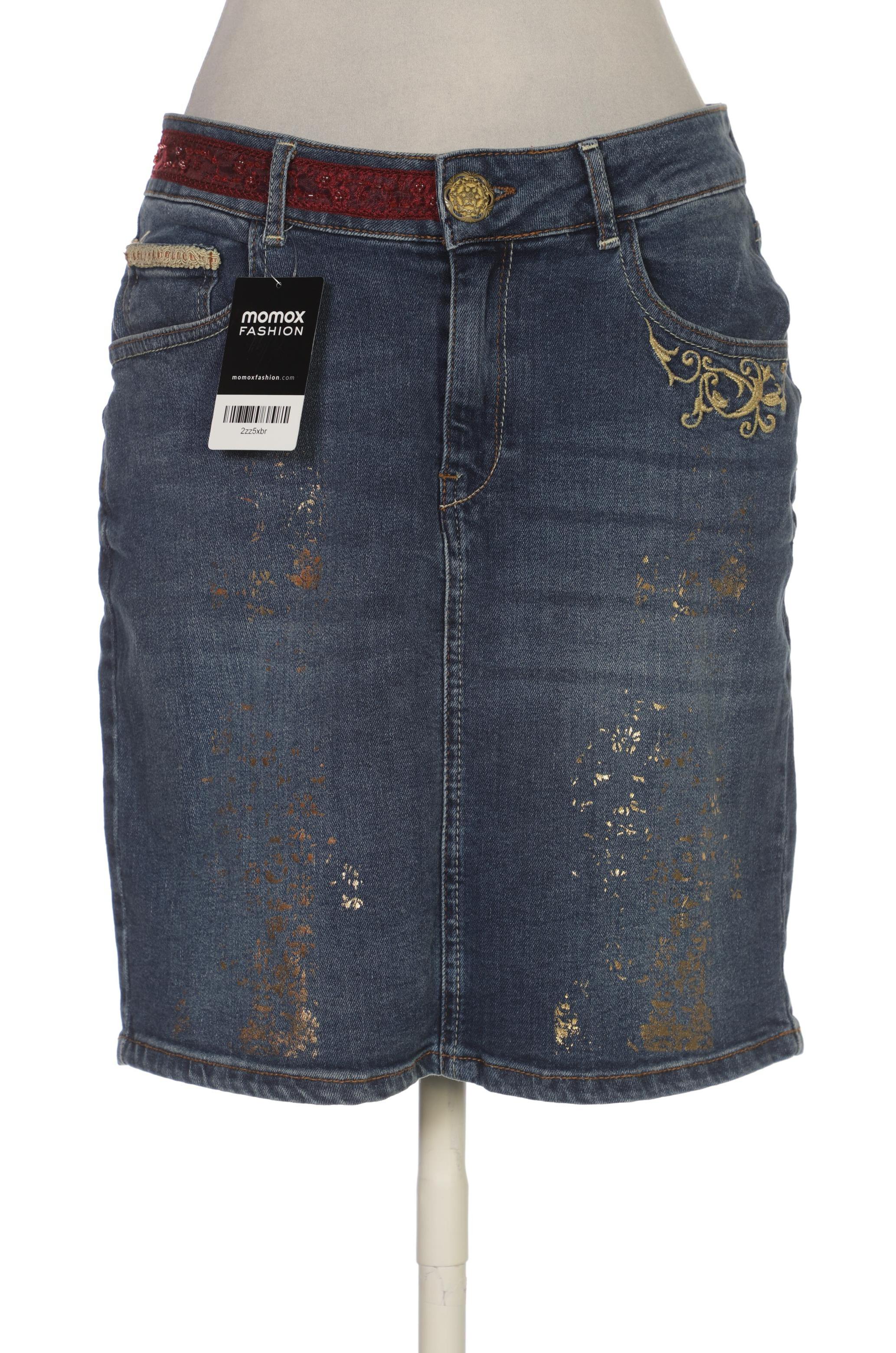 

Desigual Damen Rock, marineblau, Gr. 38