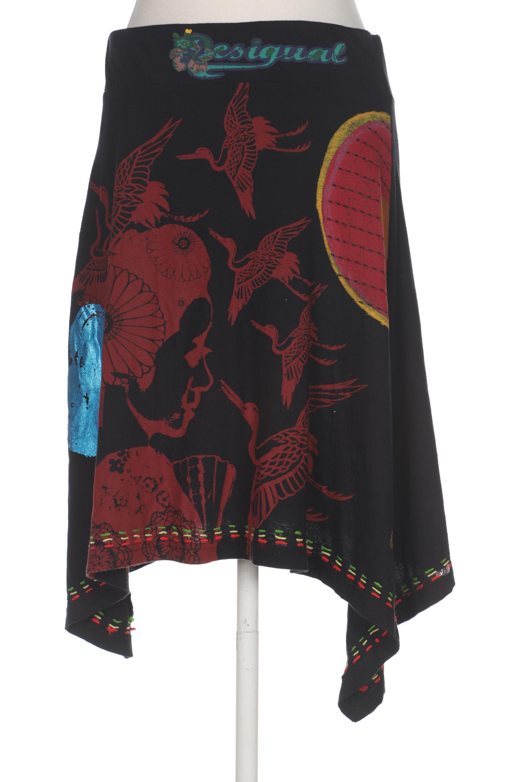 

Desigual Damen Rock, schwarz, Gr. 38