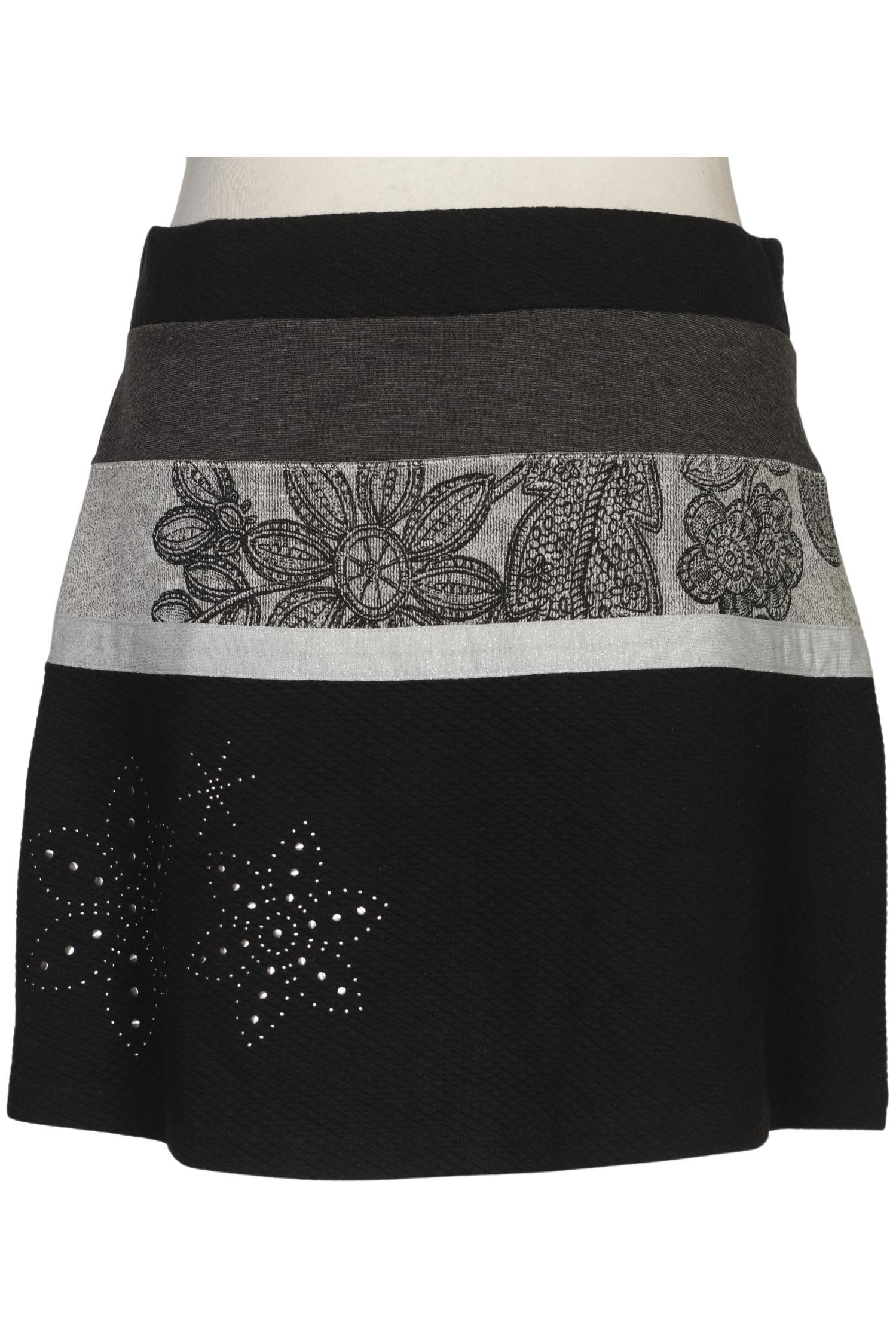 

Desigual Damen Rock, schwarz, Gr. 46