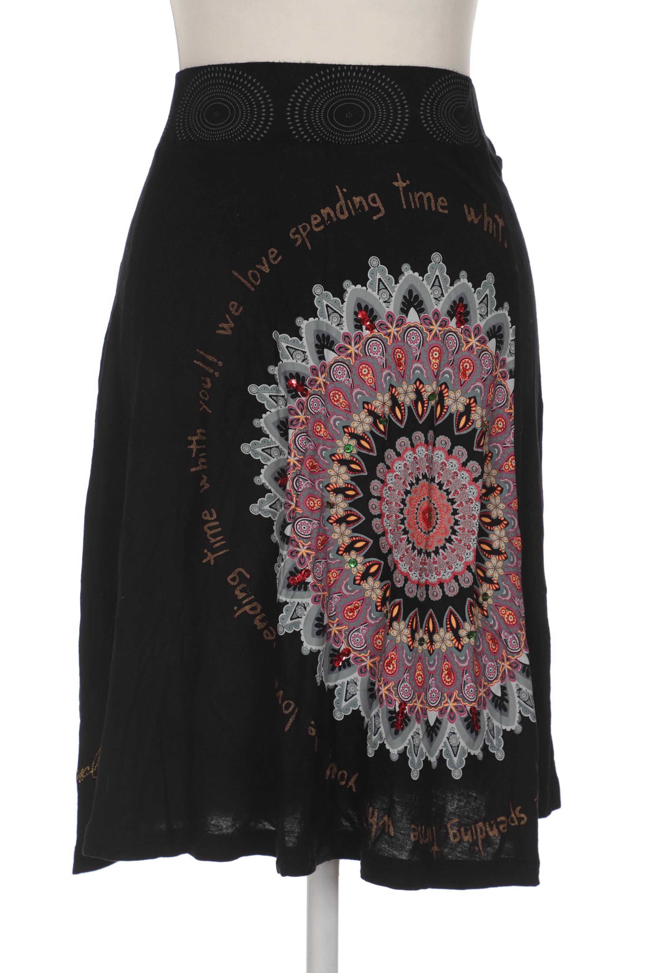 

Desigual Damen Rock, schwarz