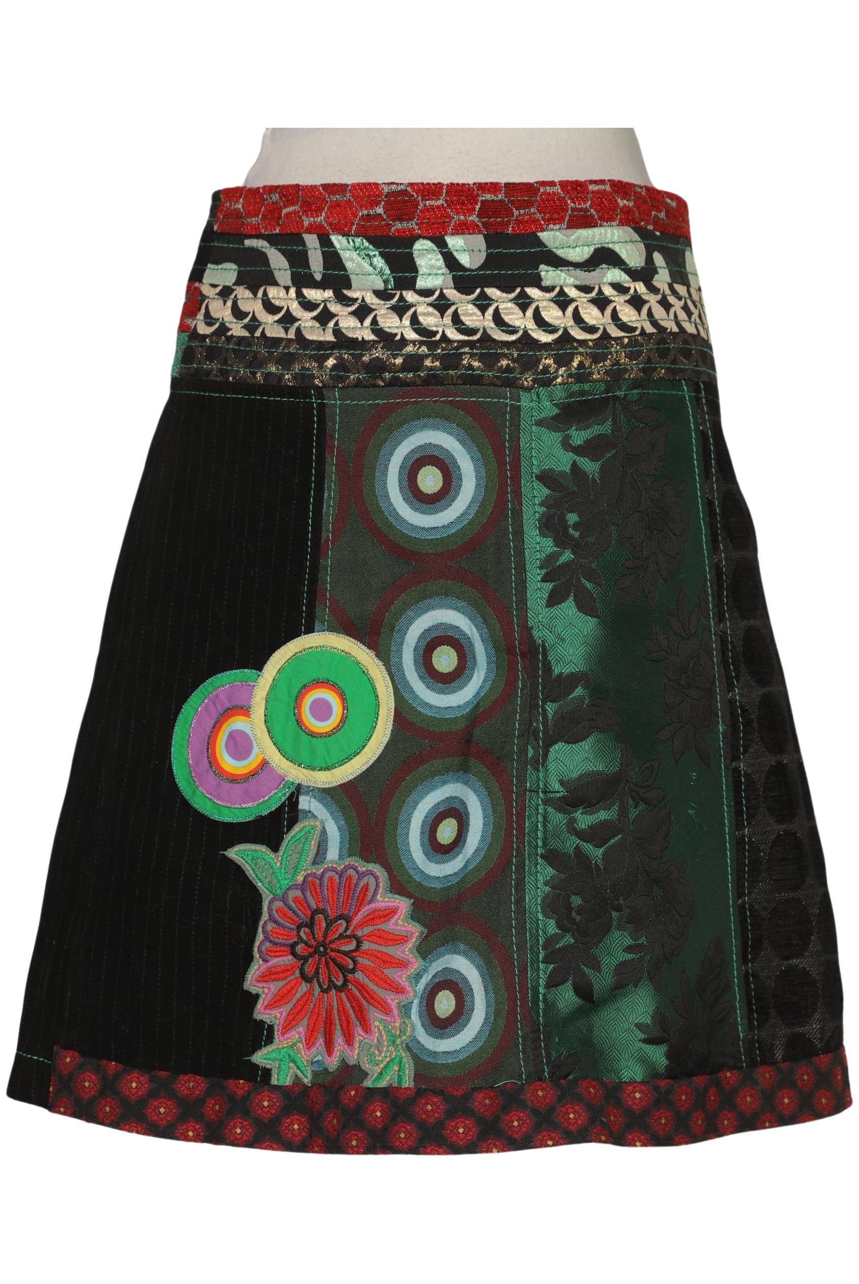 

Desigual Damen Rock, schwarz, Gr. 38