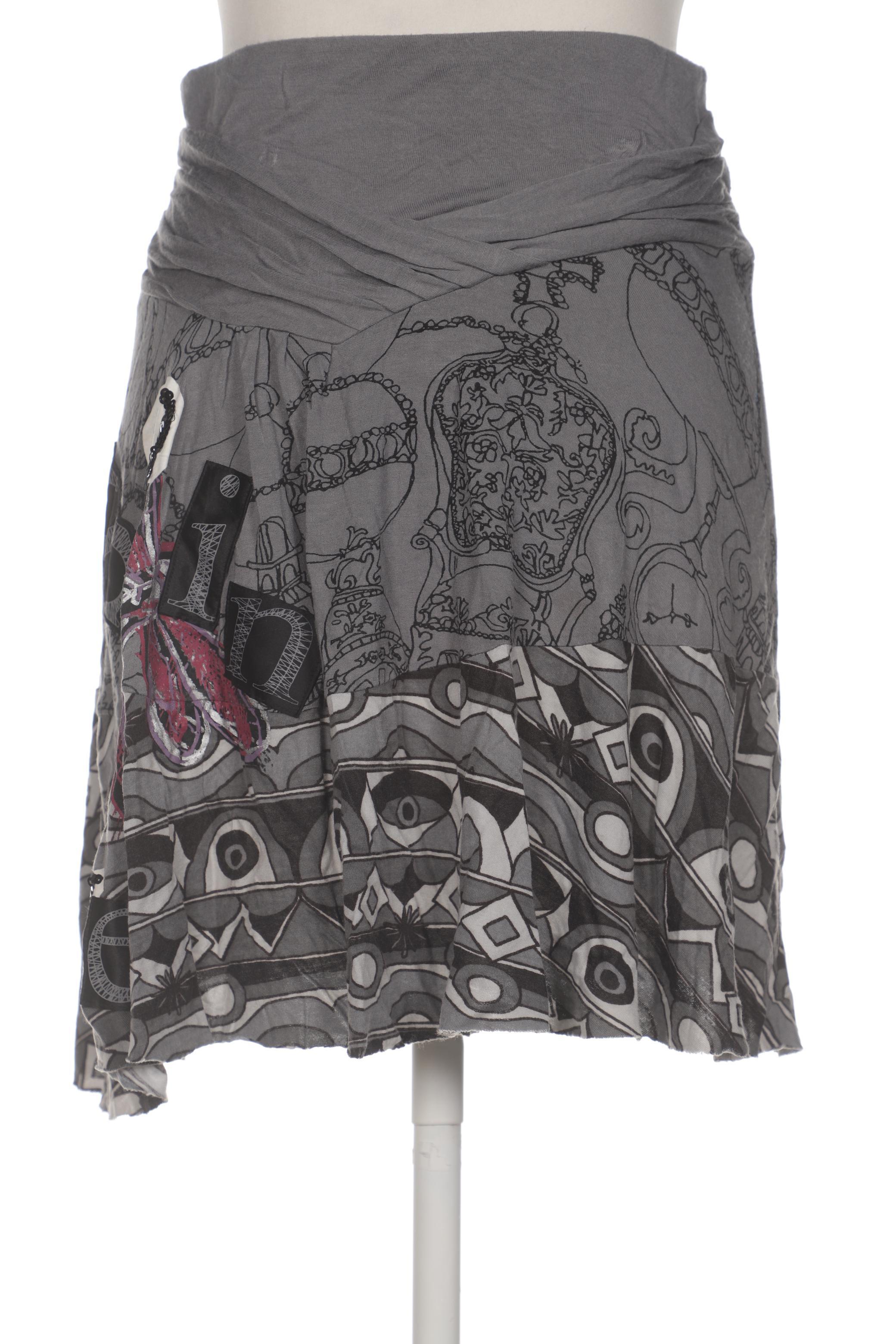 

Desigual Damen Rock, grau, Gr. 36