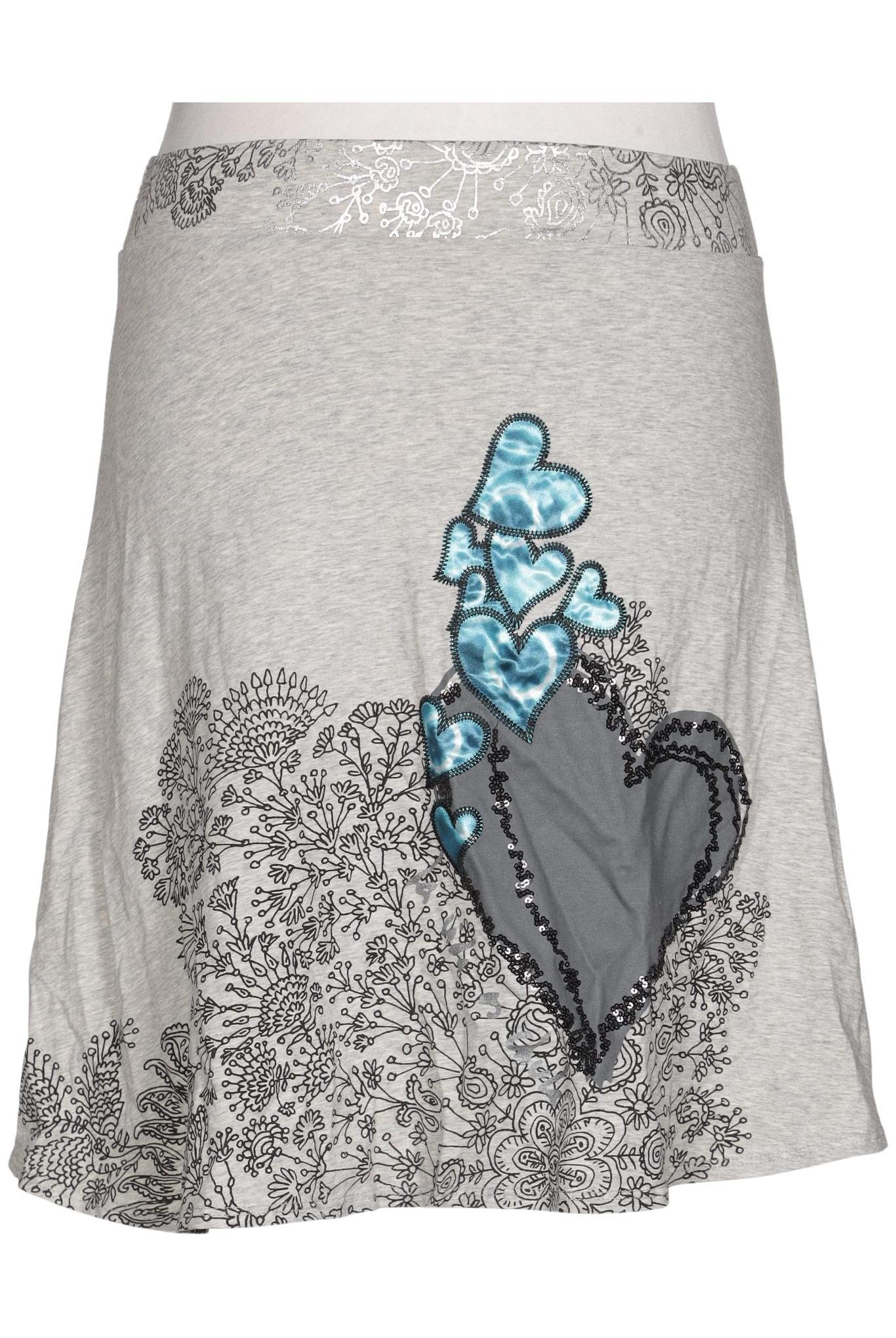 

Desigual Damen Rock, grau, Gr. 42
