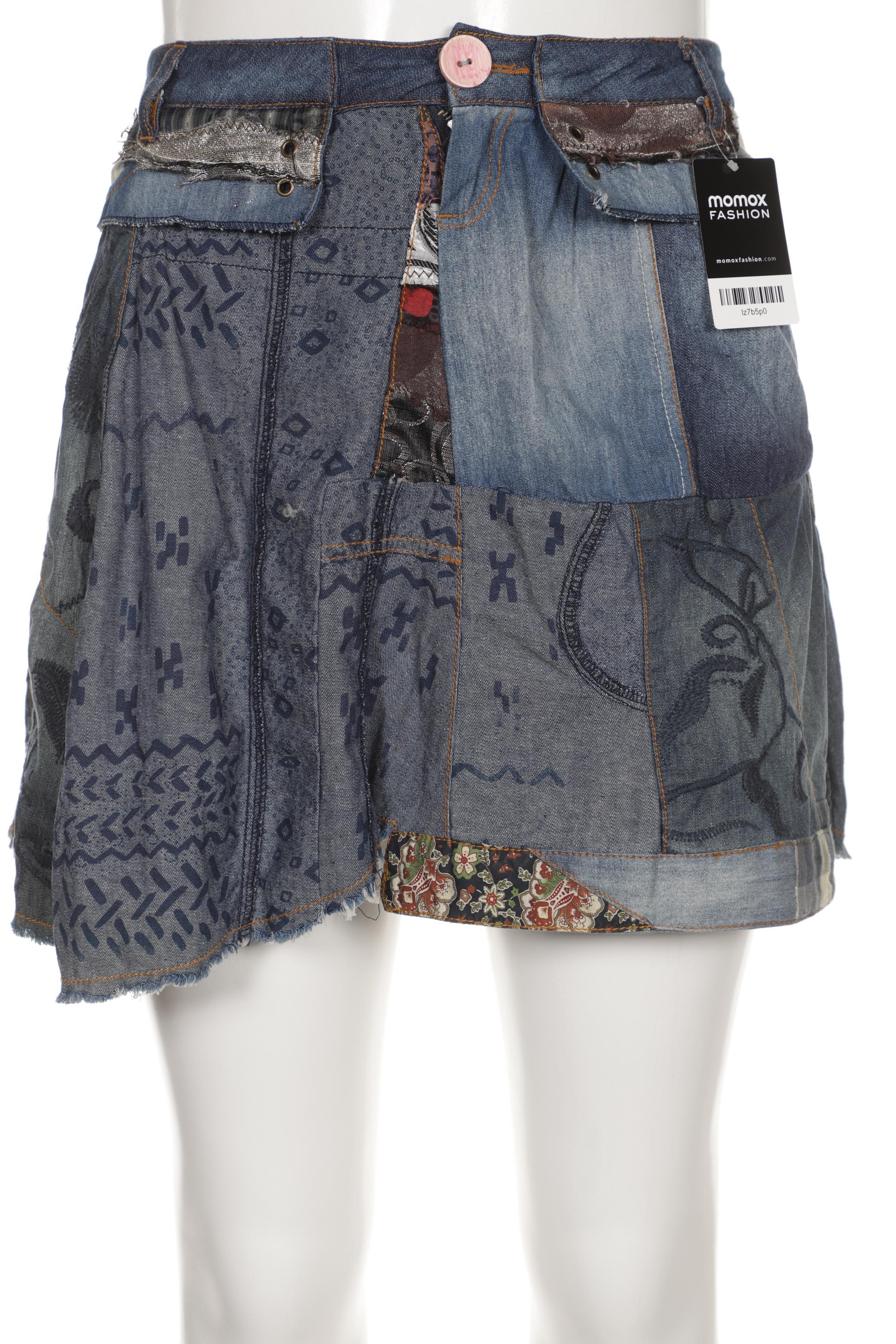 

Desigual Damen Rock, blau, Gr. 42