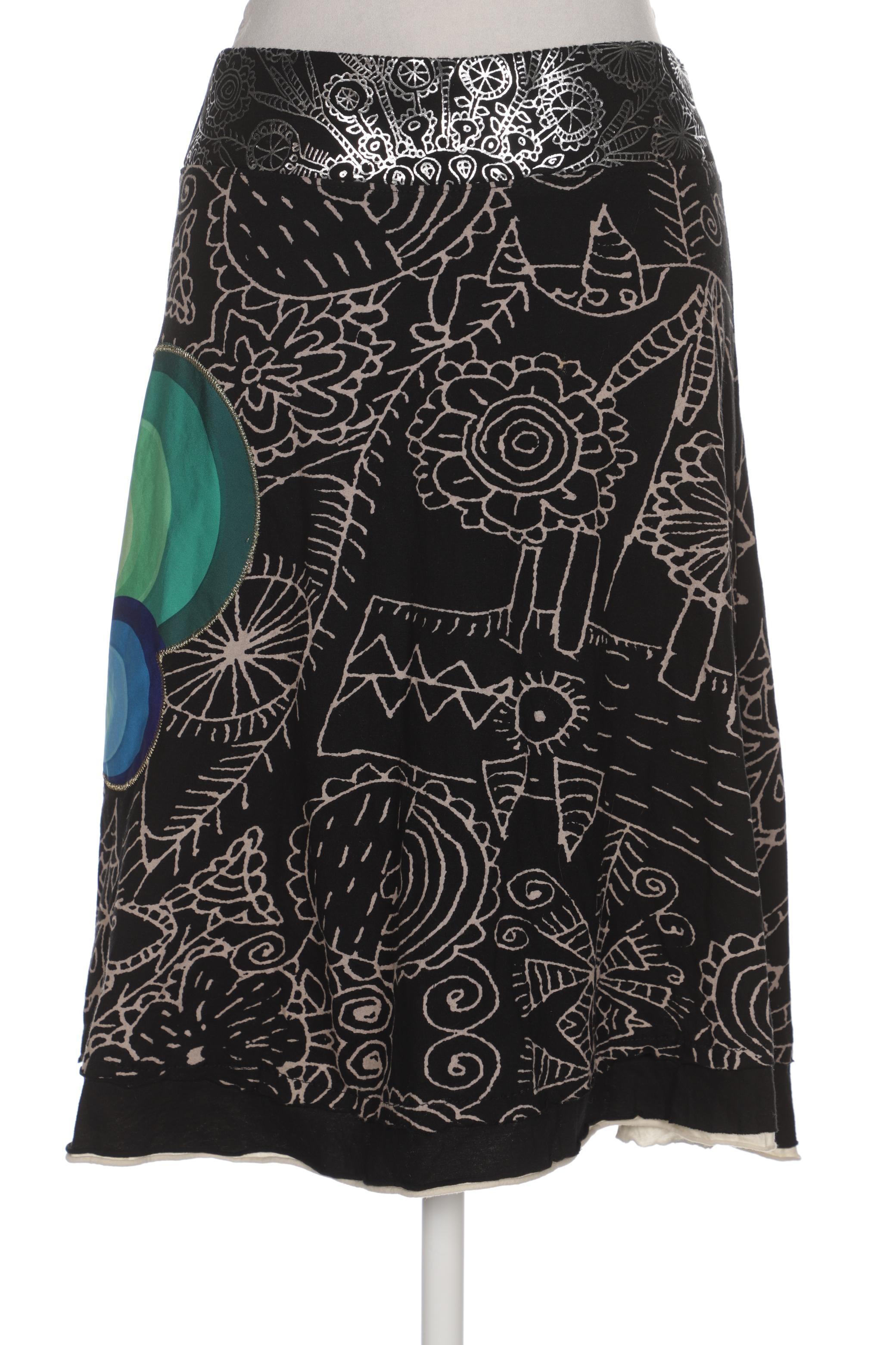 

Desigual Damen Rock, schwarz, Gr. 38
