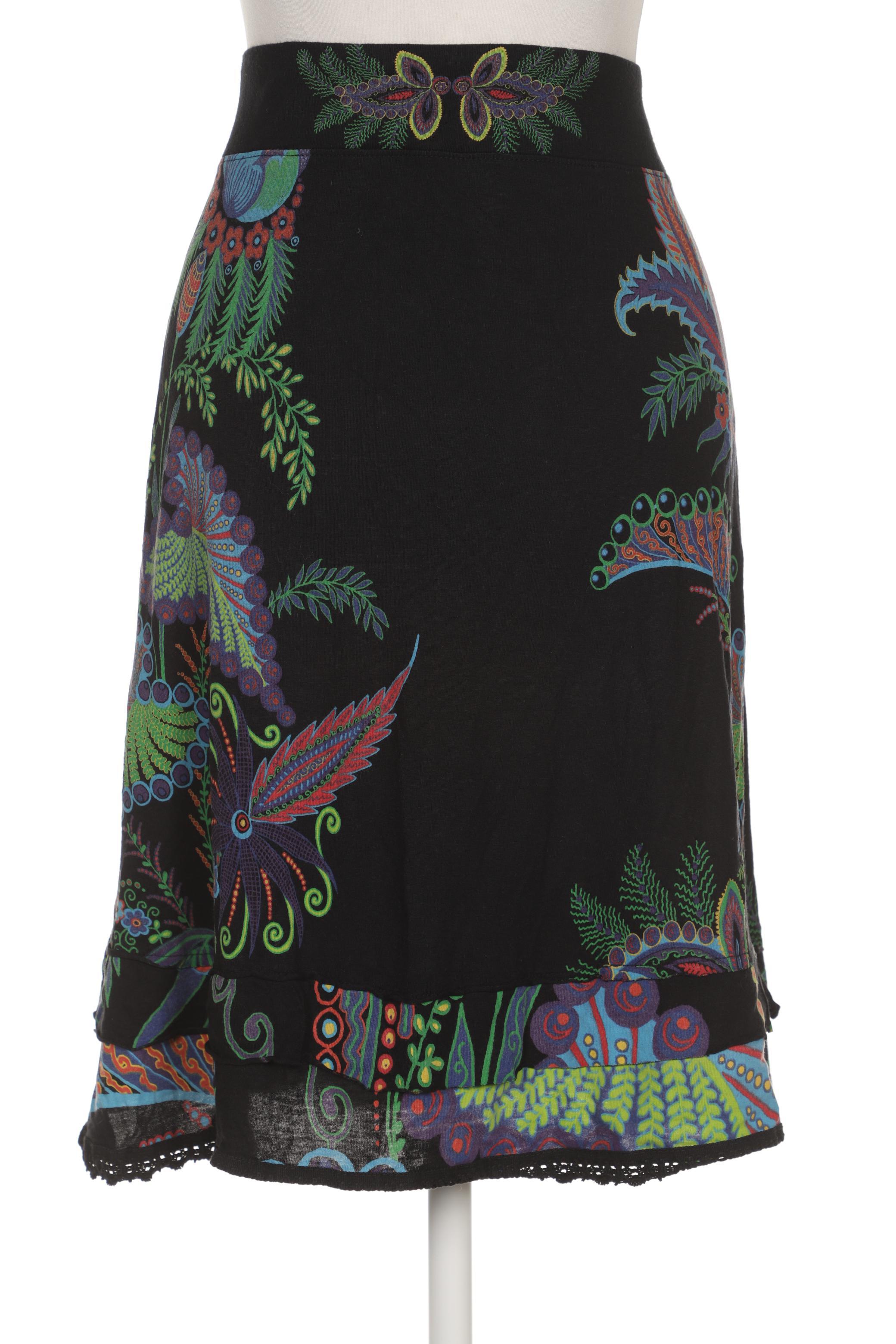 

Desigual Damen Rock, schwarz, Gr. 38