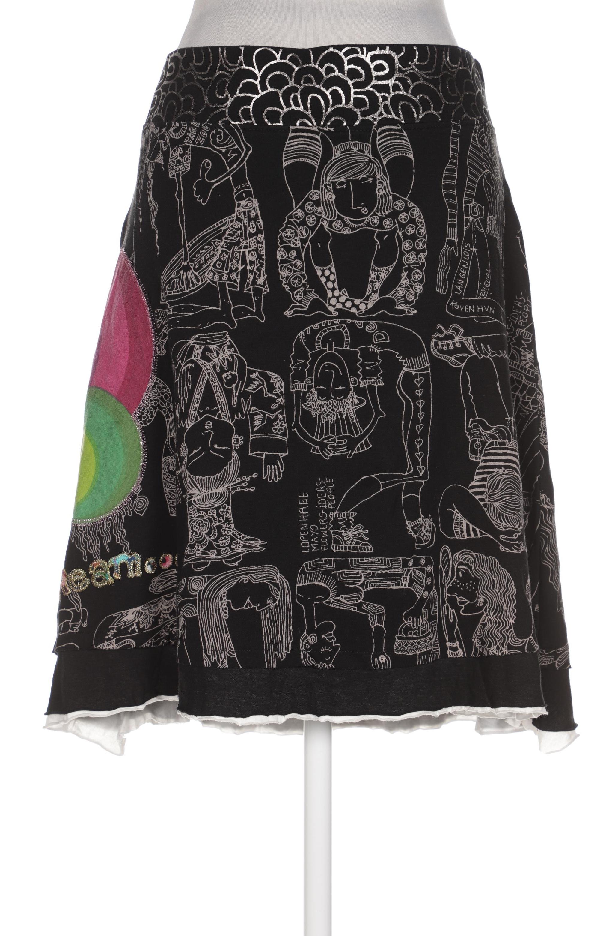 

Desigual Damen Rock, schwarz, Gr. 44