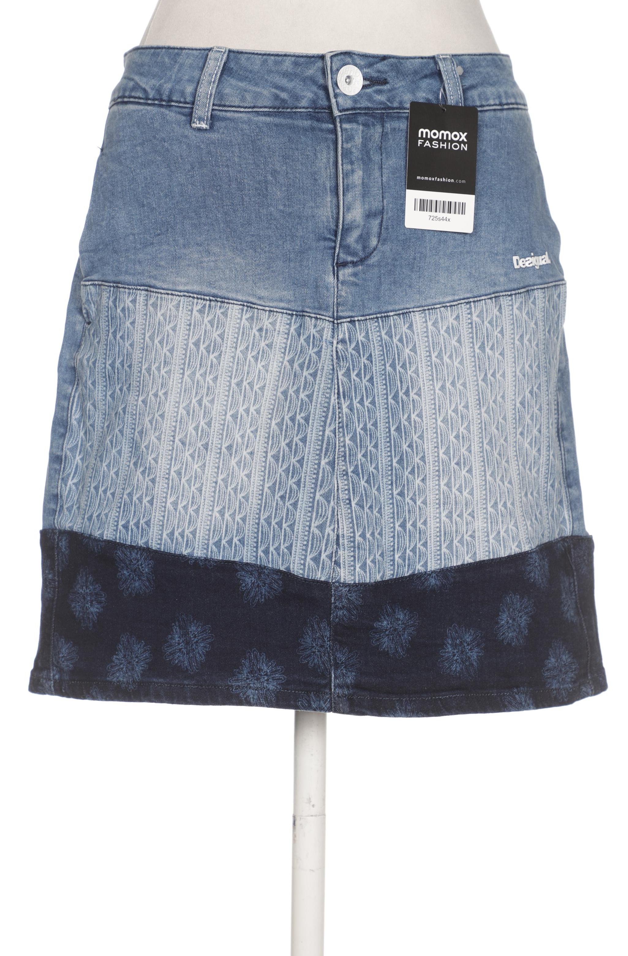 

Desigual Damen Rock, blau, Gr. 26