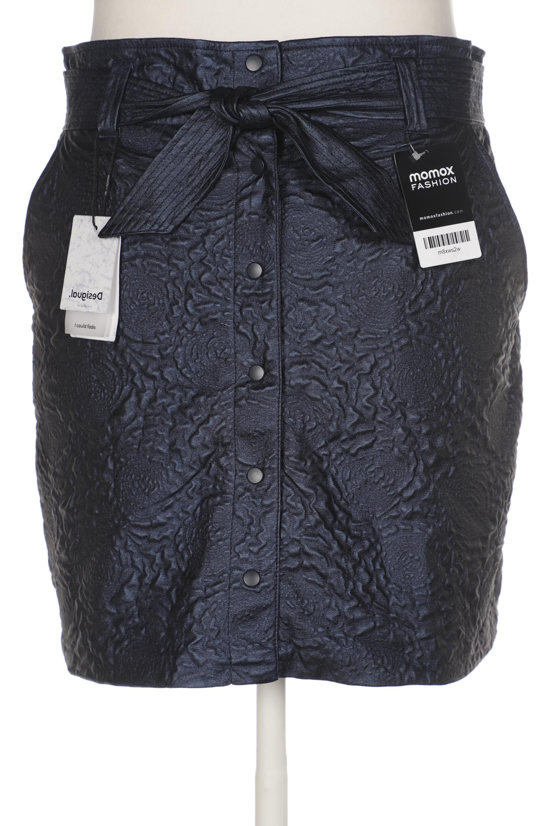 

Desigual Damen Rock, marineblau, Gr. 44
