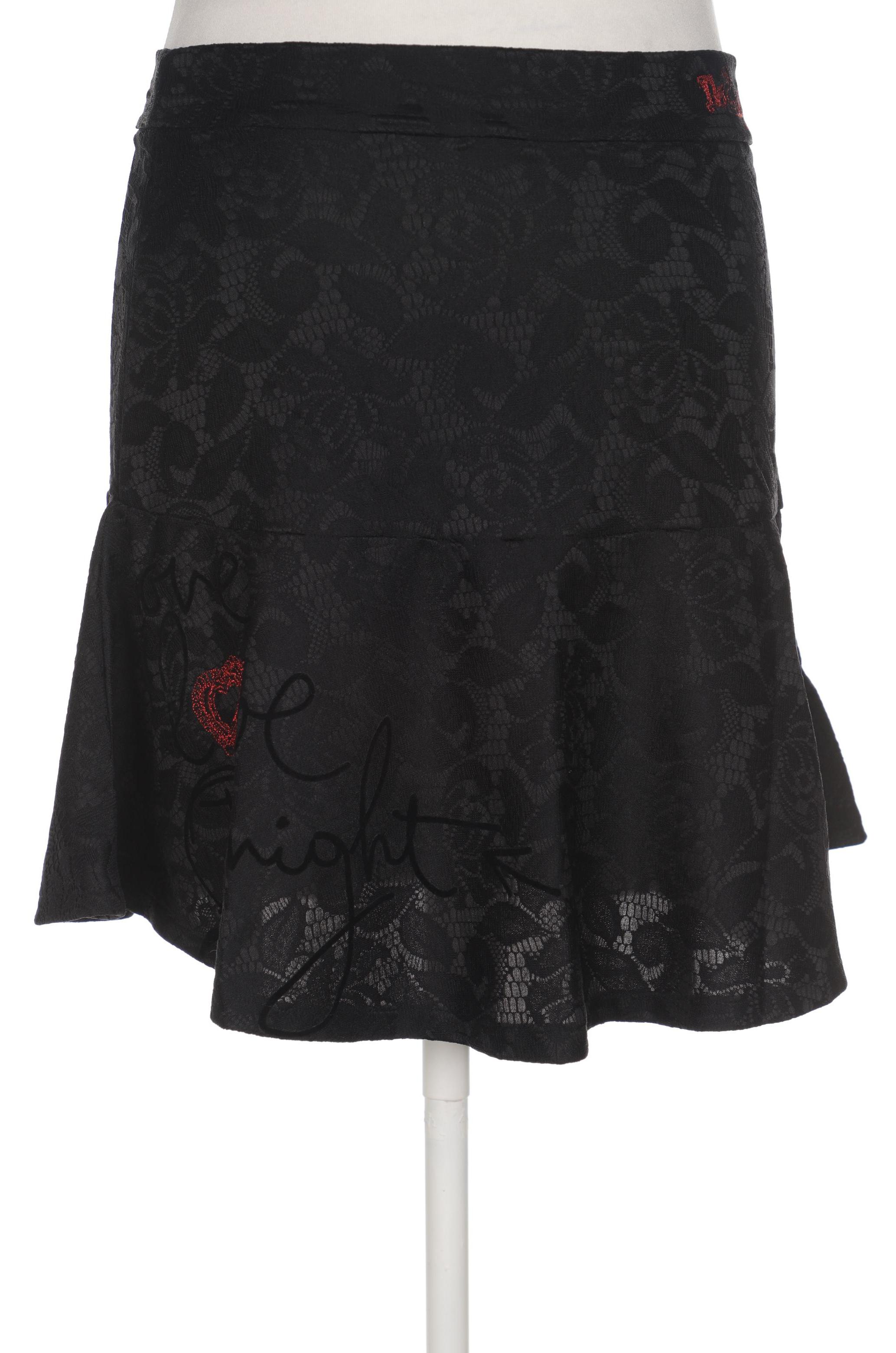 

Desigual Damen Rock, schwarz, Gr. 42