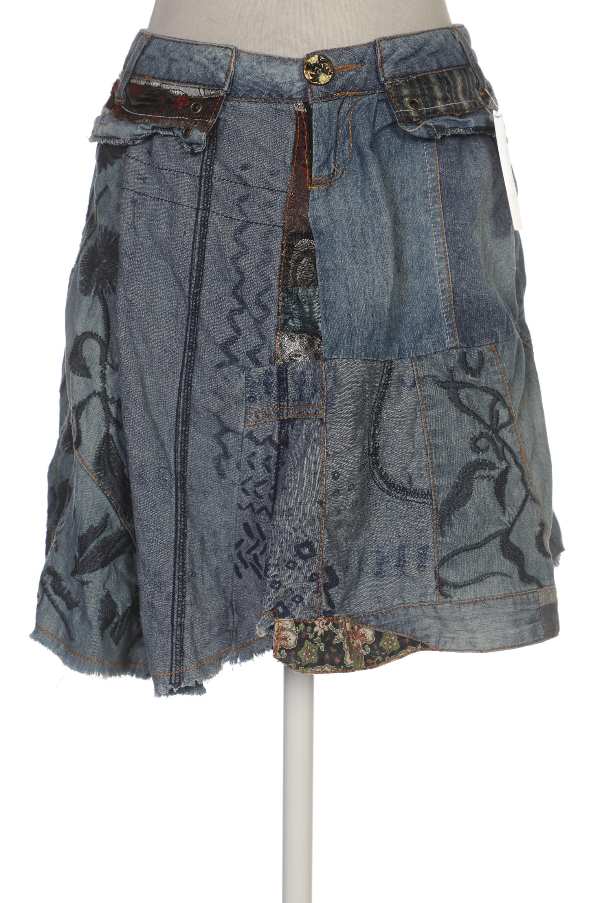

Desigual Damen Rock, blau, Gr. 38