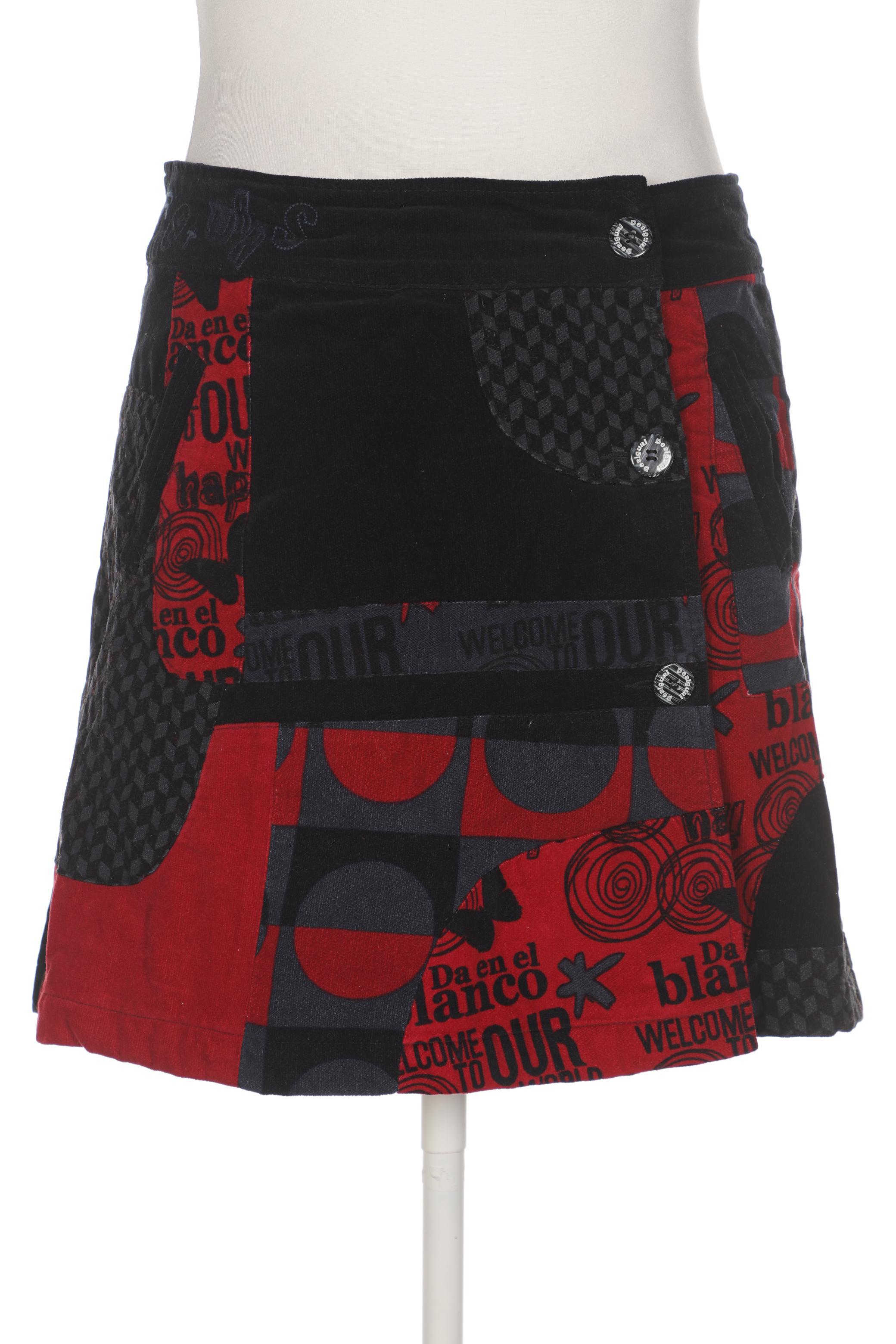 

Desigual Damen Rock, schwarz, Gr. 42