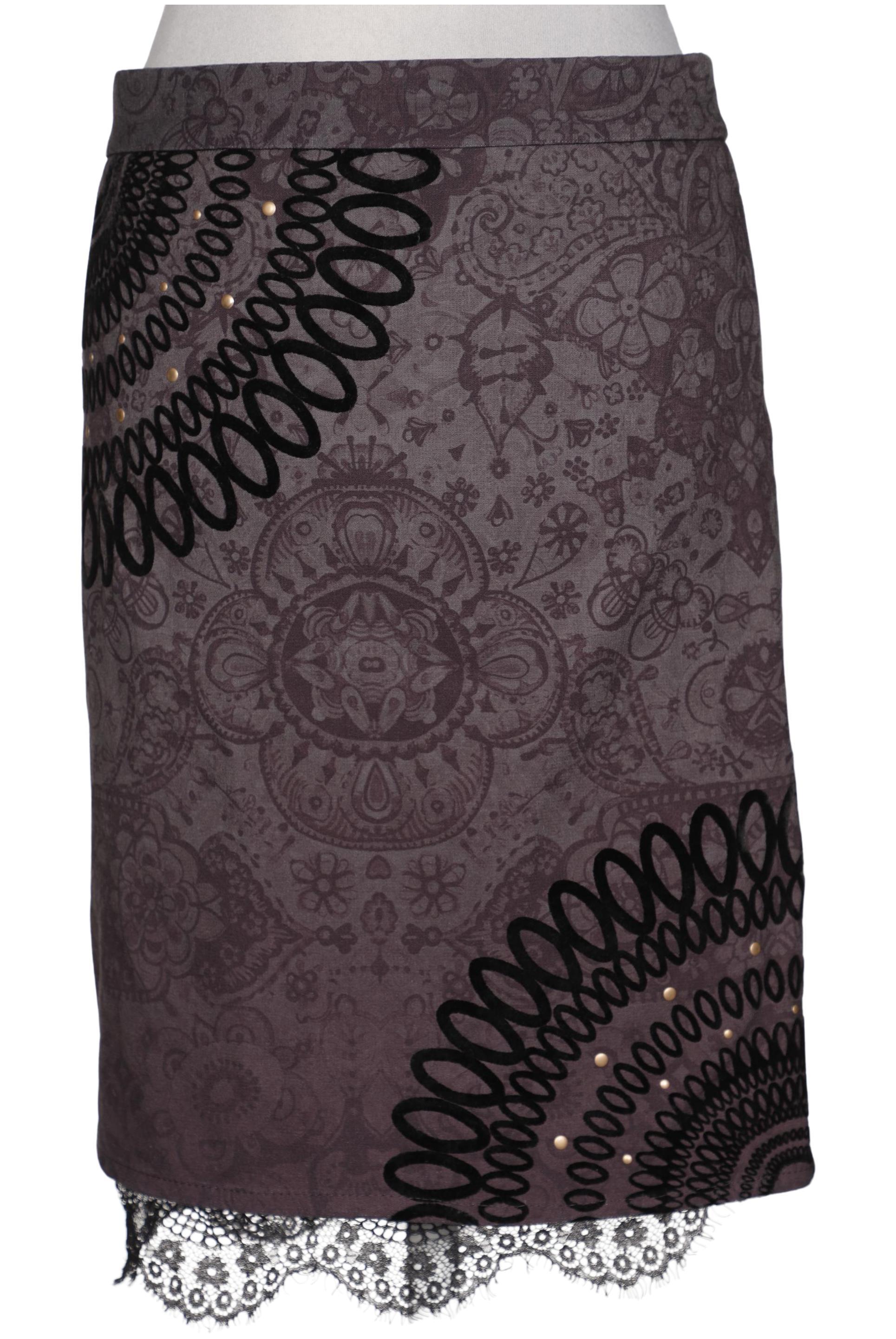 

Desigual Damen Rock, grau, Gr. 34