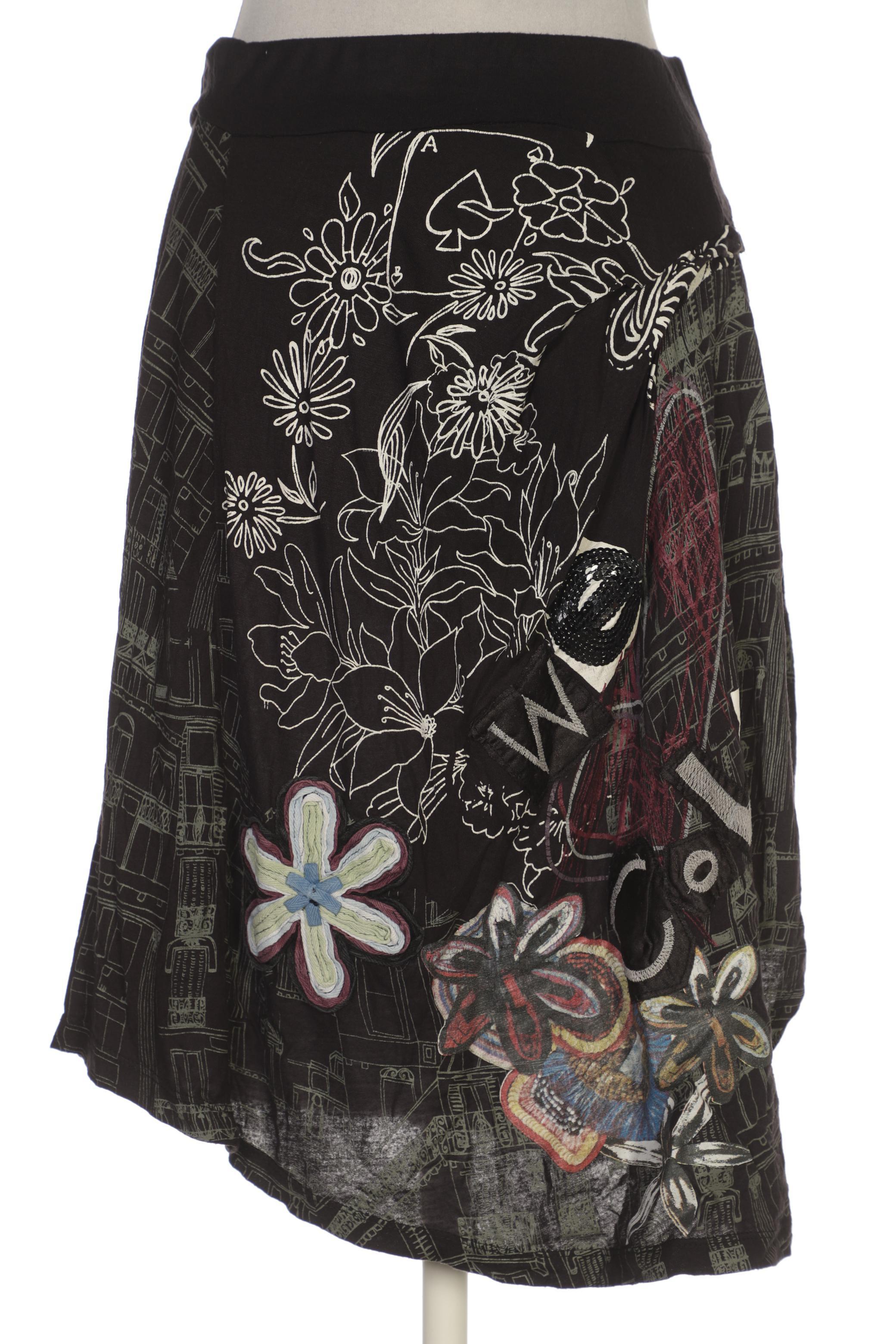 

Desigual Damen Rock, schwarz, Gr. 36