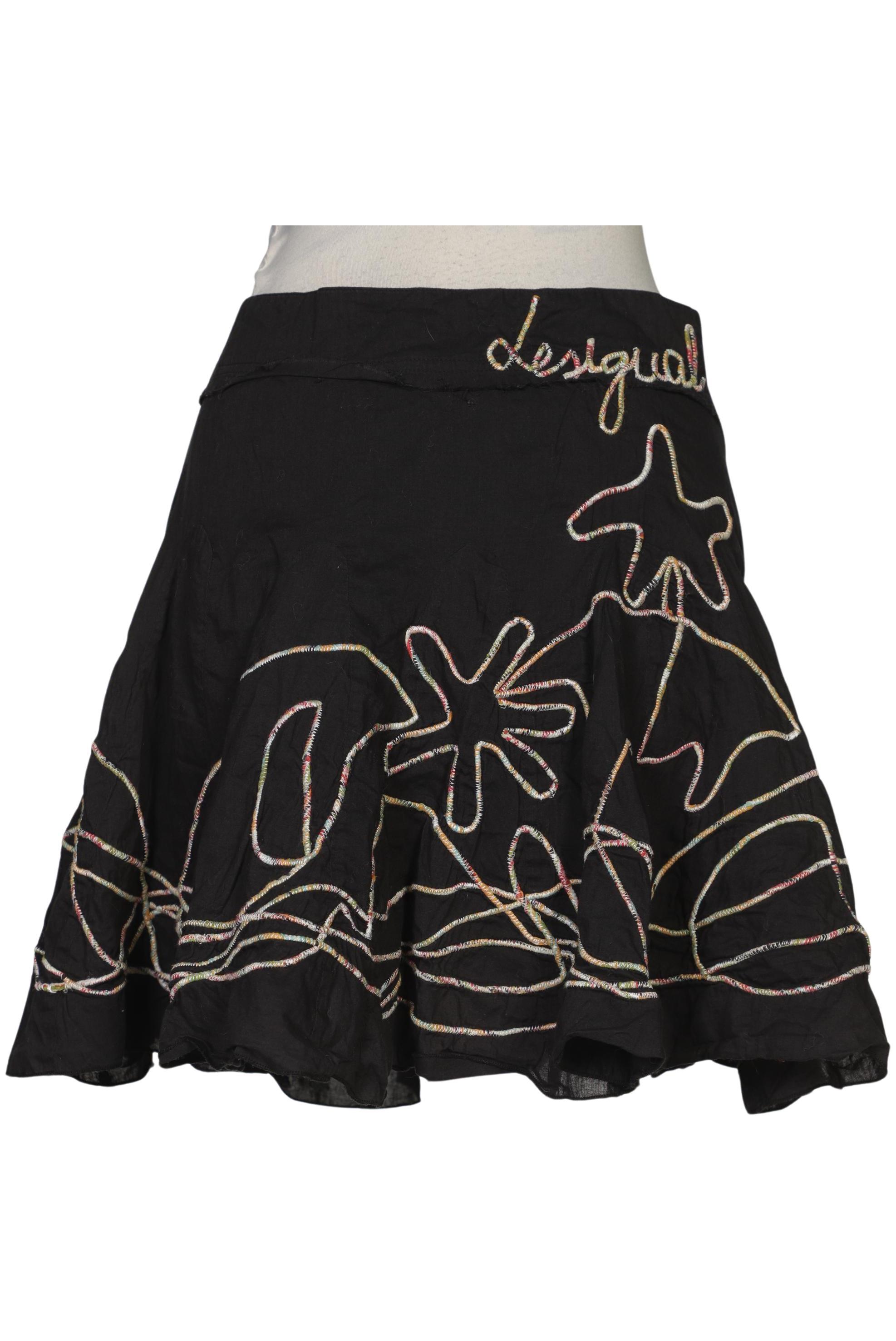 

Desigual Damen Rock, schwarz, Gr. 34