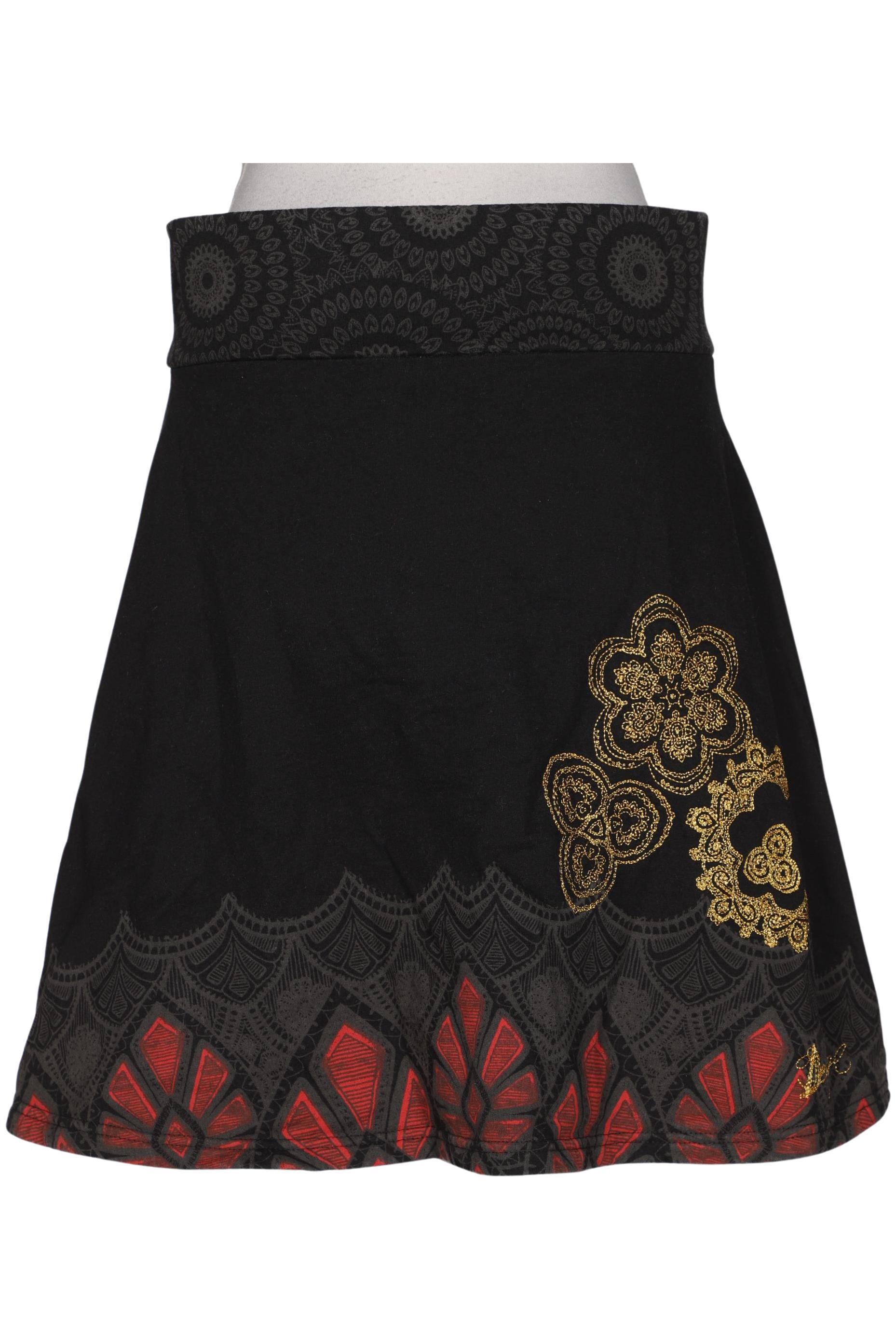 

Desigual Damen Rock, schwarz, Gr. 38