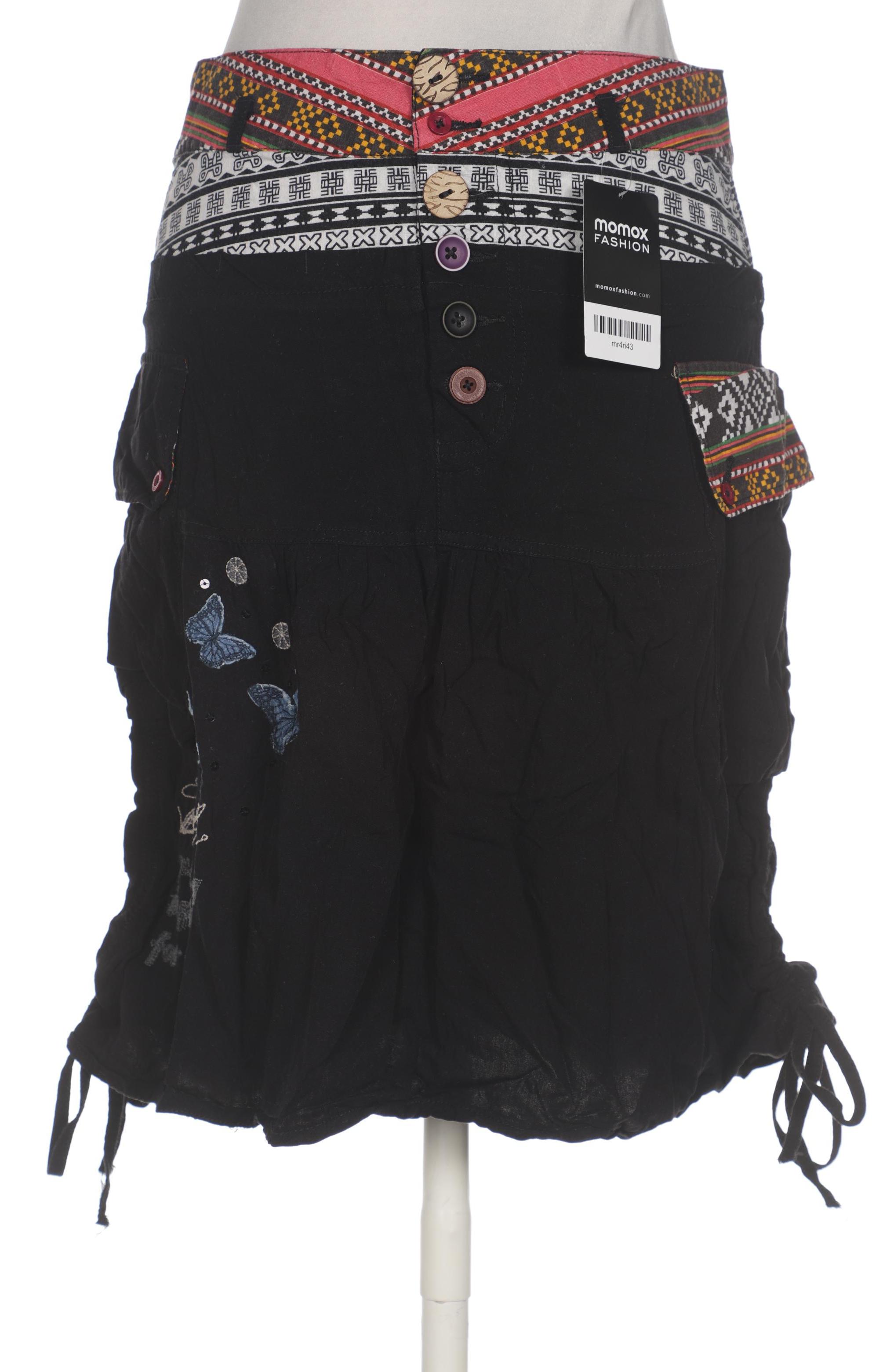 

Desigual Damen Rock, schwarz, Gr. 26