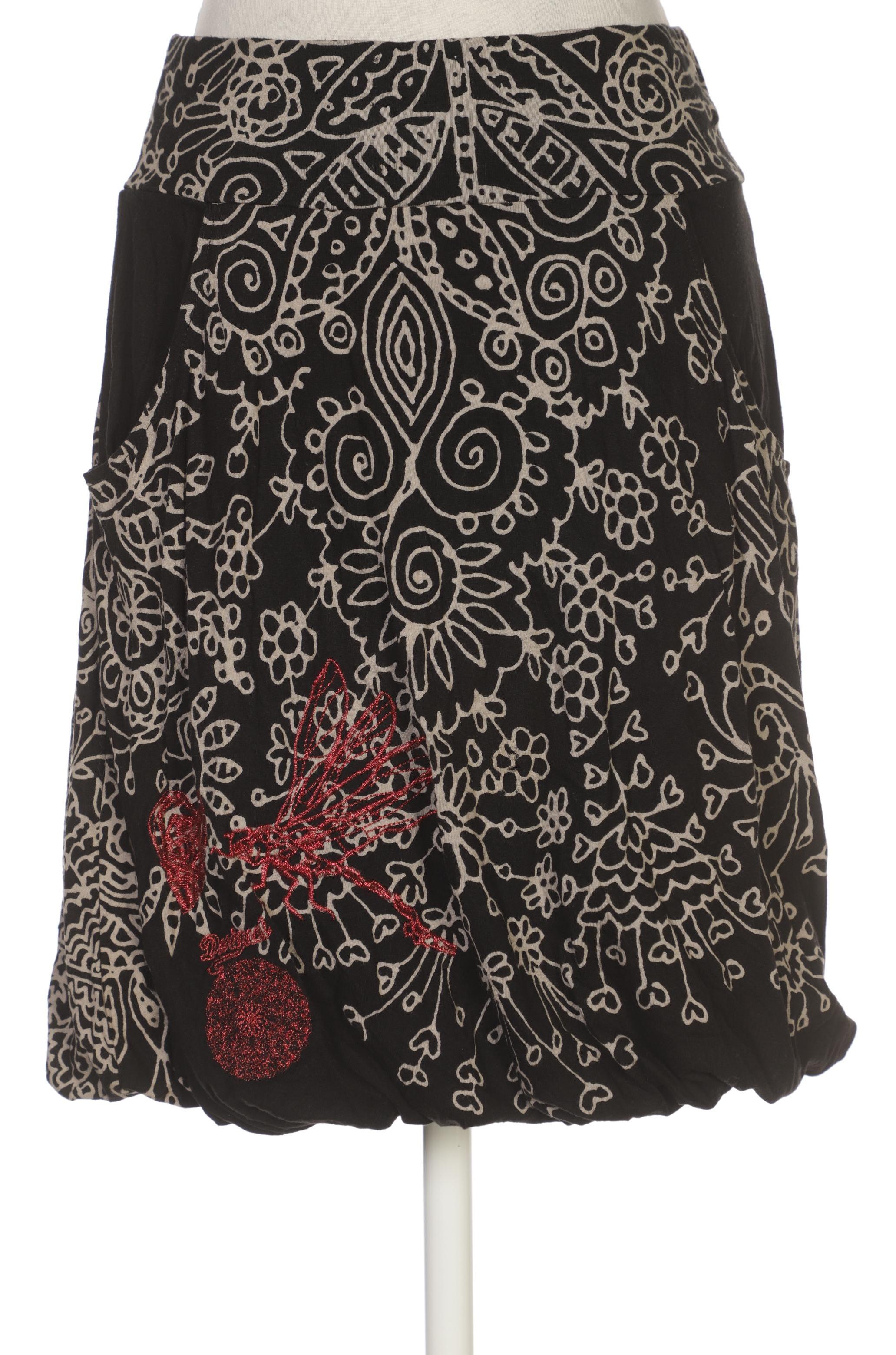 

Desigual Damen Rock, schwarz, Gr. 36