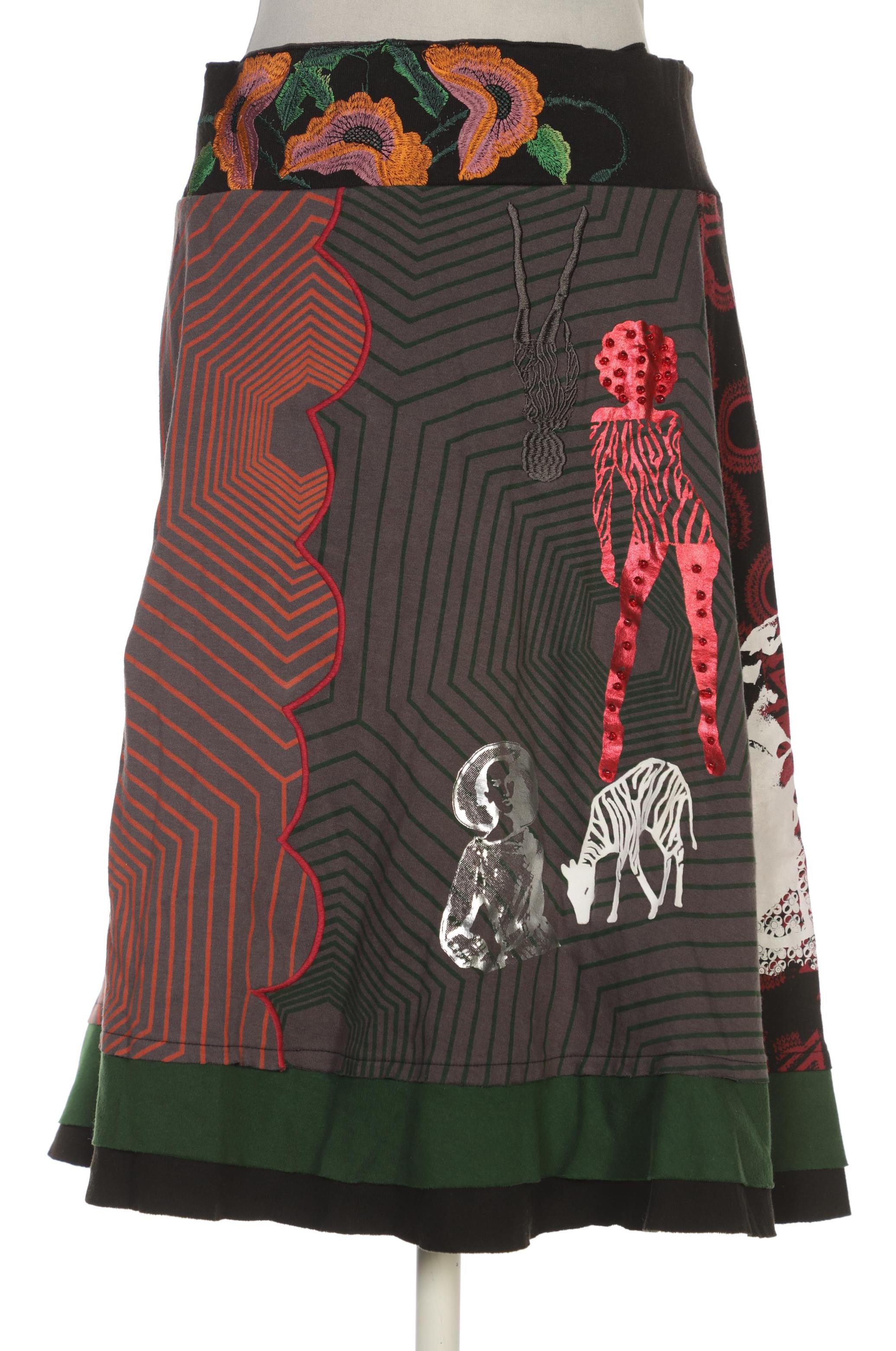 

Desigual Damen Rock, mehrfarbig, Gr. 38
