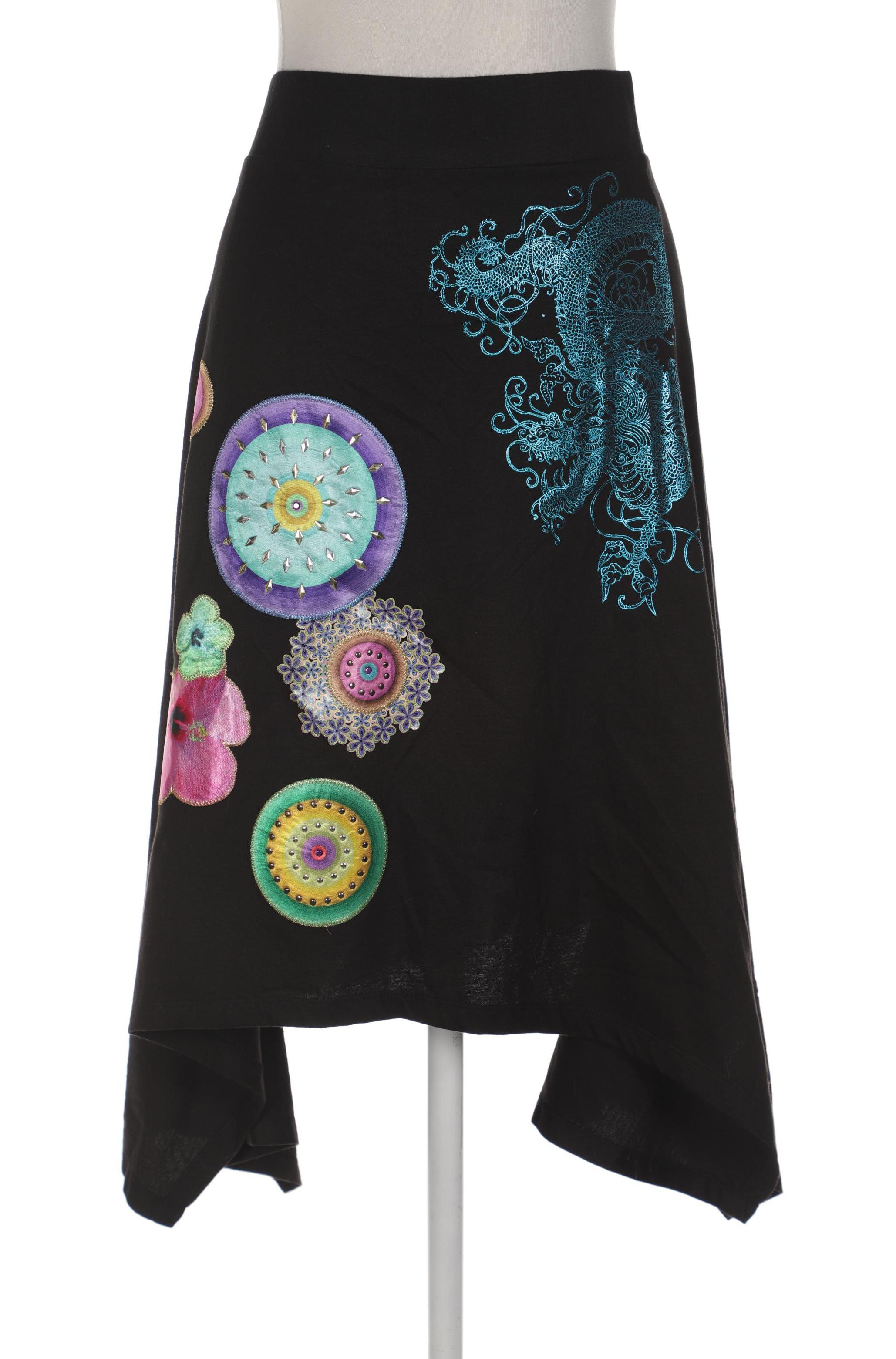 

Desigual Damen Rock, schwarz