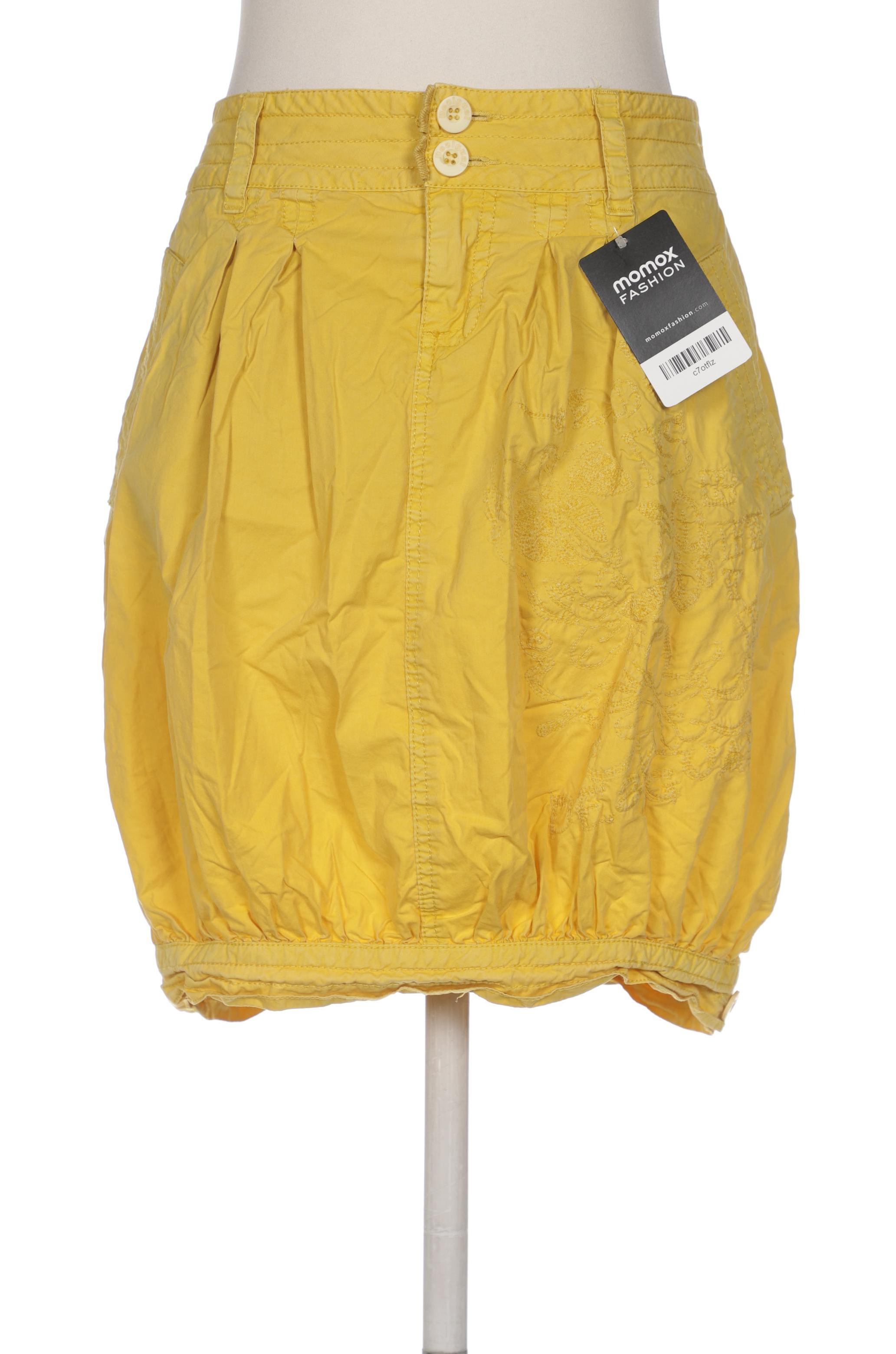 

Desigual Damen Rock, gelb