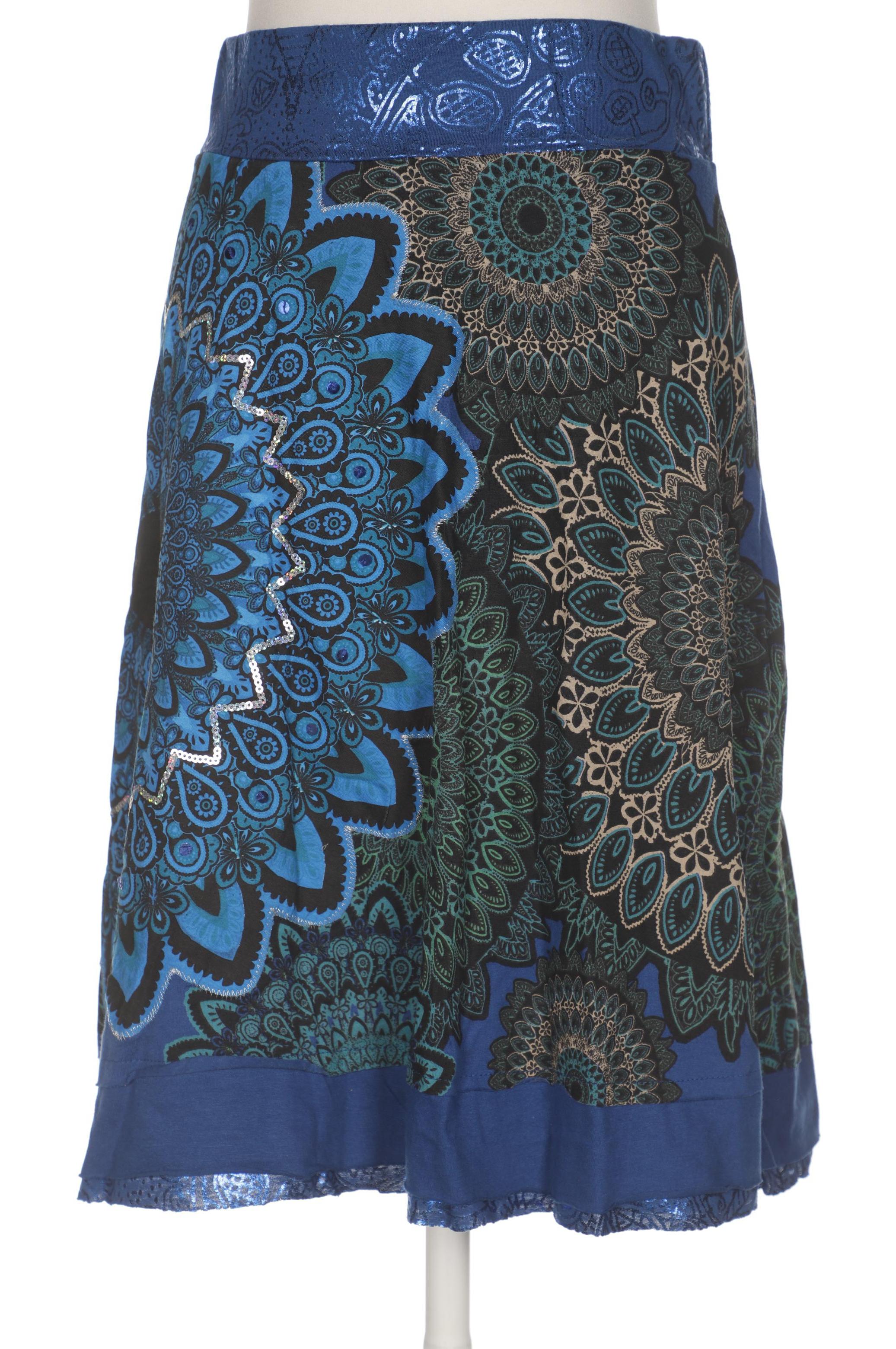

Desigual Damen Rock, blau, Gr. 36