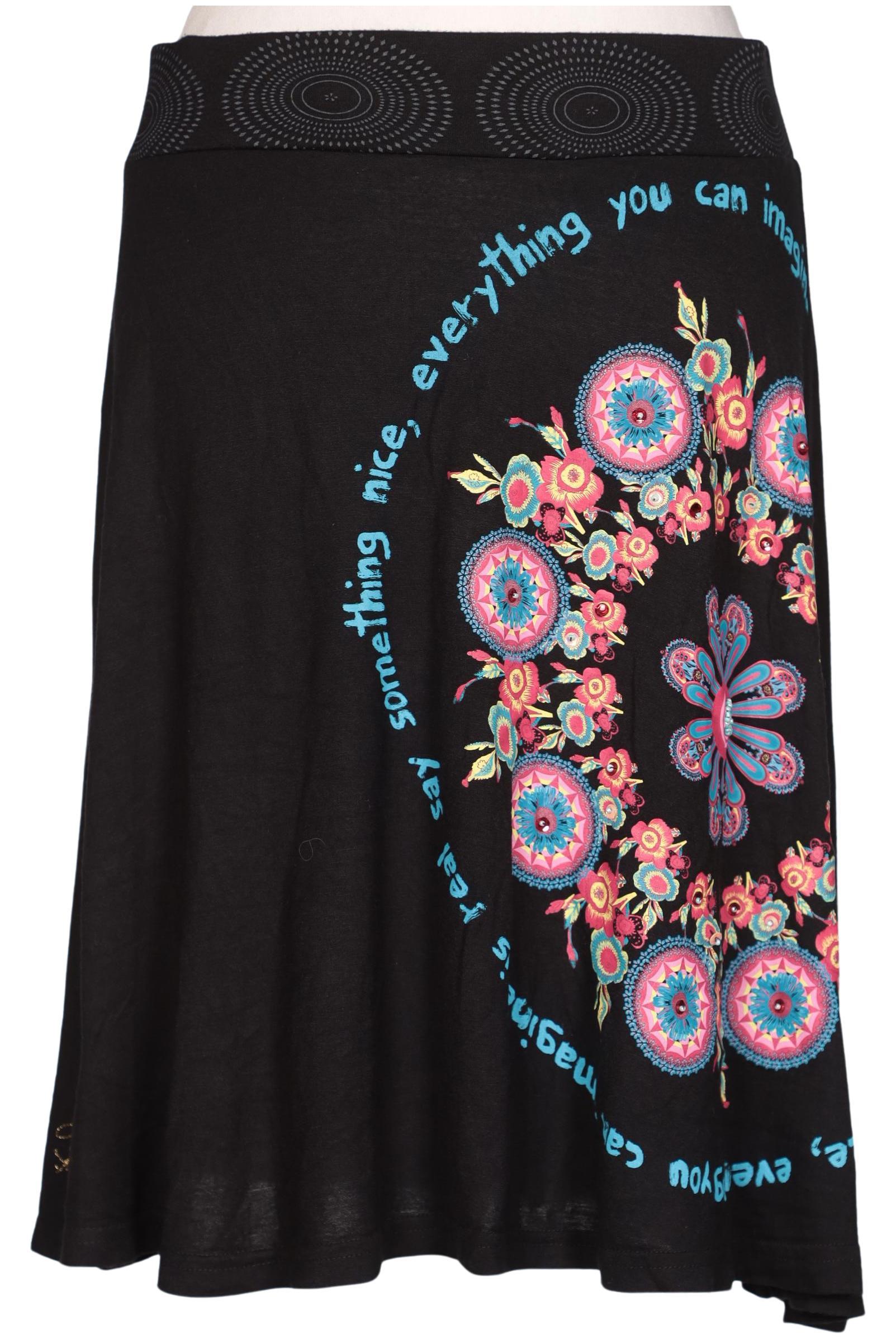 

Desigual Damen Rock, schwarz, Gr. 38