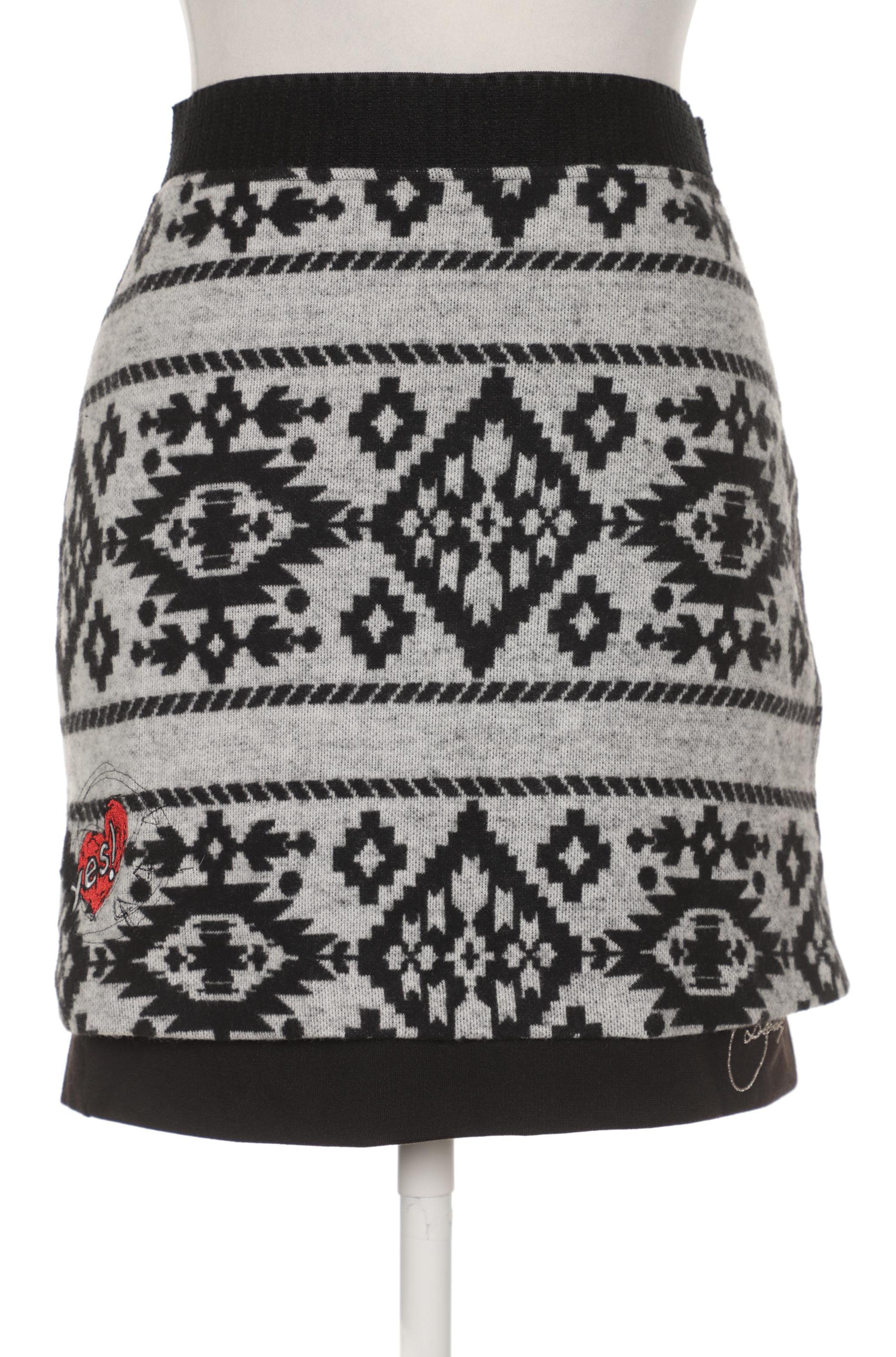 

Desigual Damen Rock, grau, Gr. 36