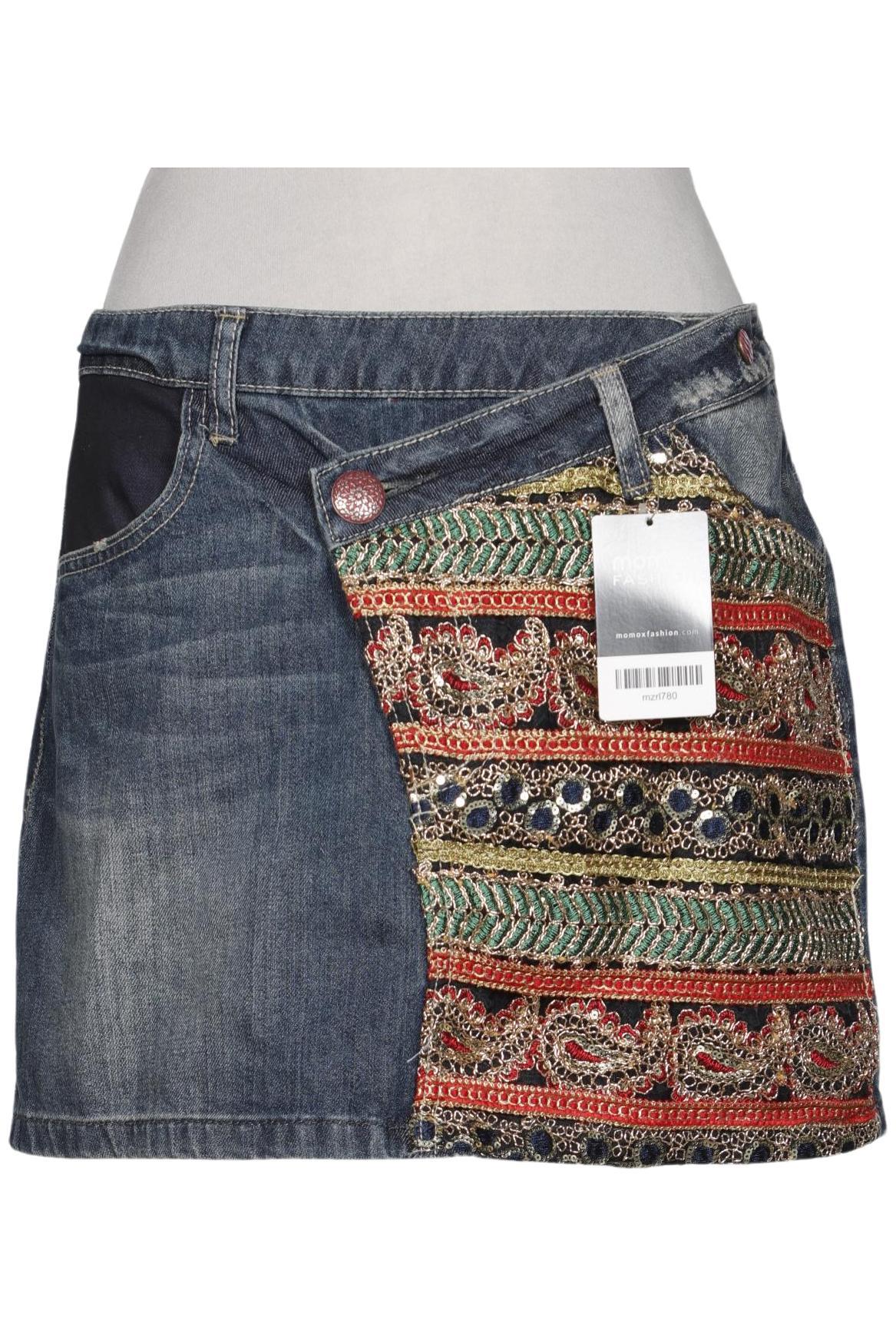 

Desigual Damen Rock, marineblau, Gr. 42