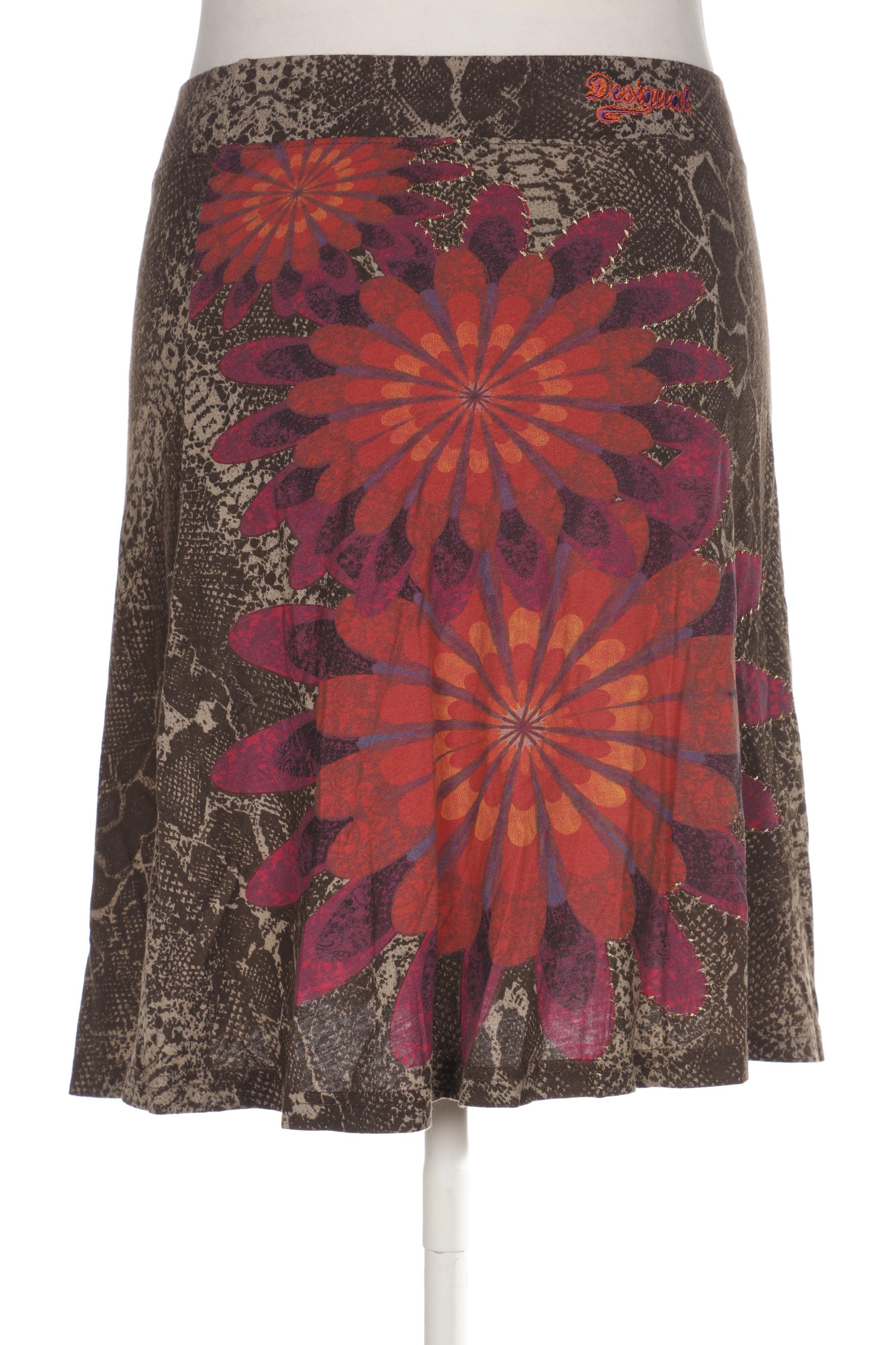 

Desigual Damen Rock, braun, Gr. 42