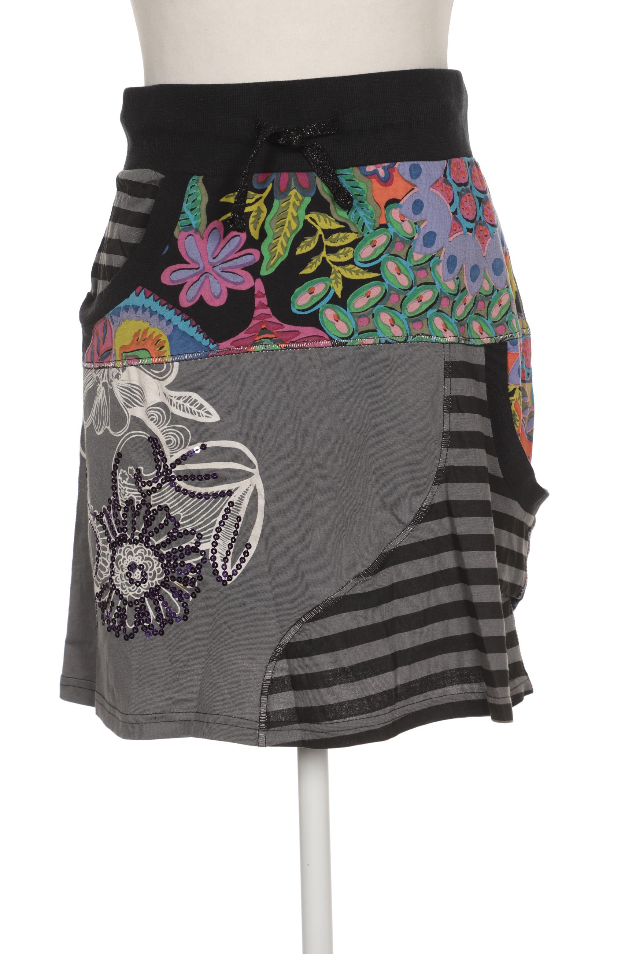 

Desigual Damen Rock, grau, Gr. 38