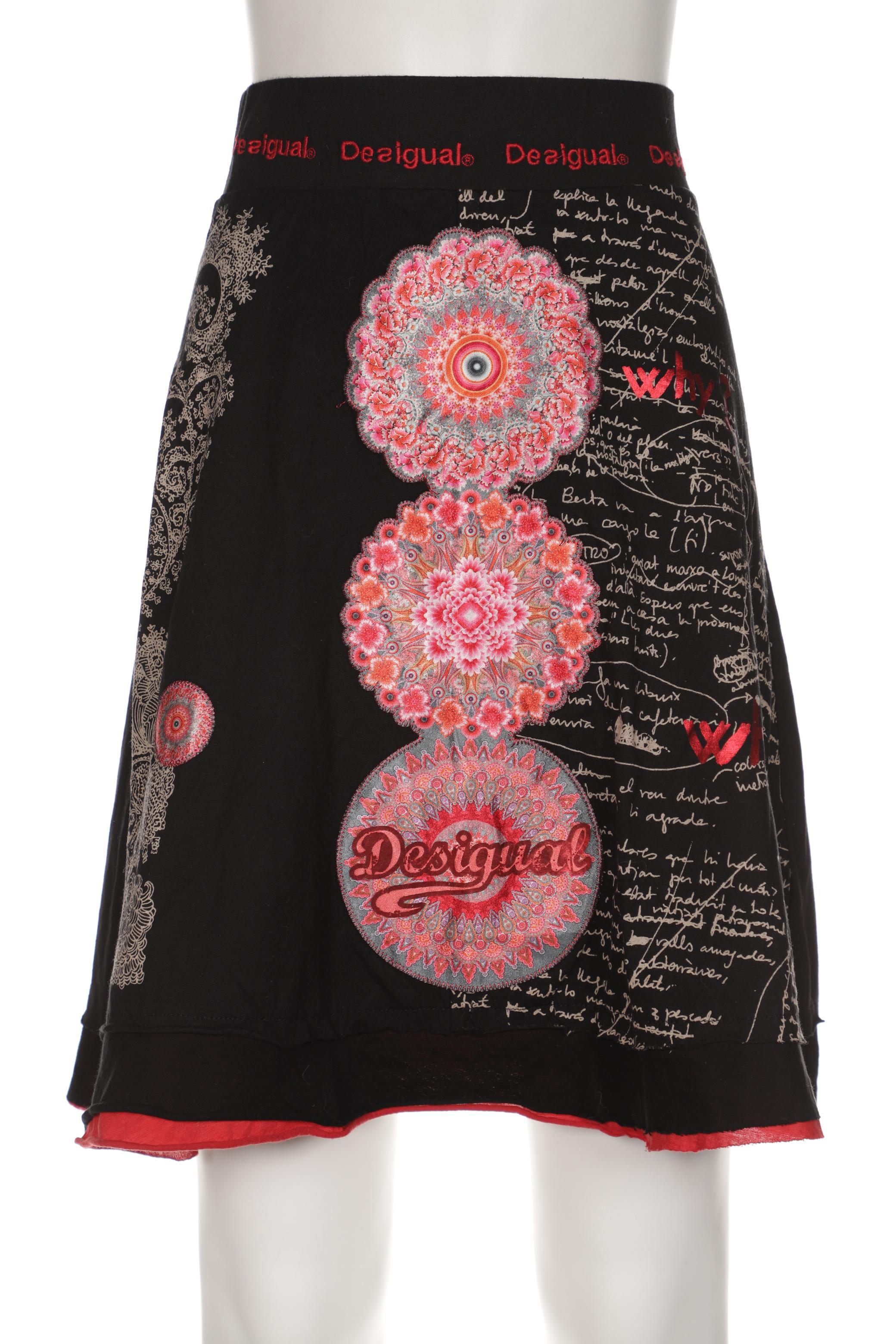 

Desigual Damen Rock, schwarz