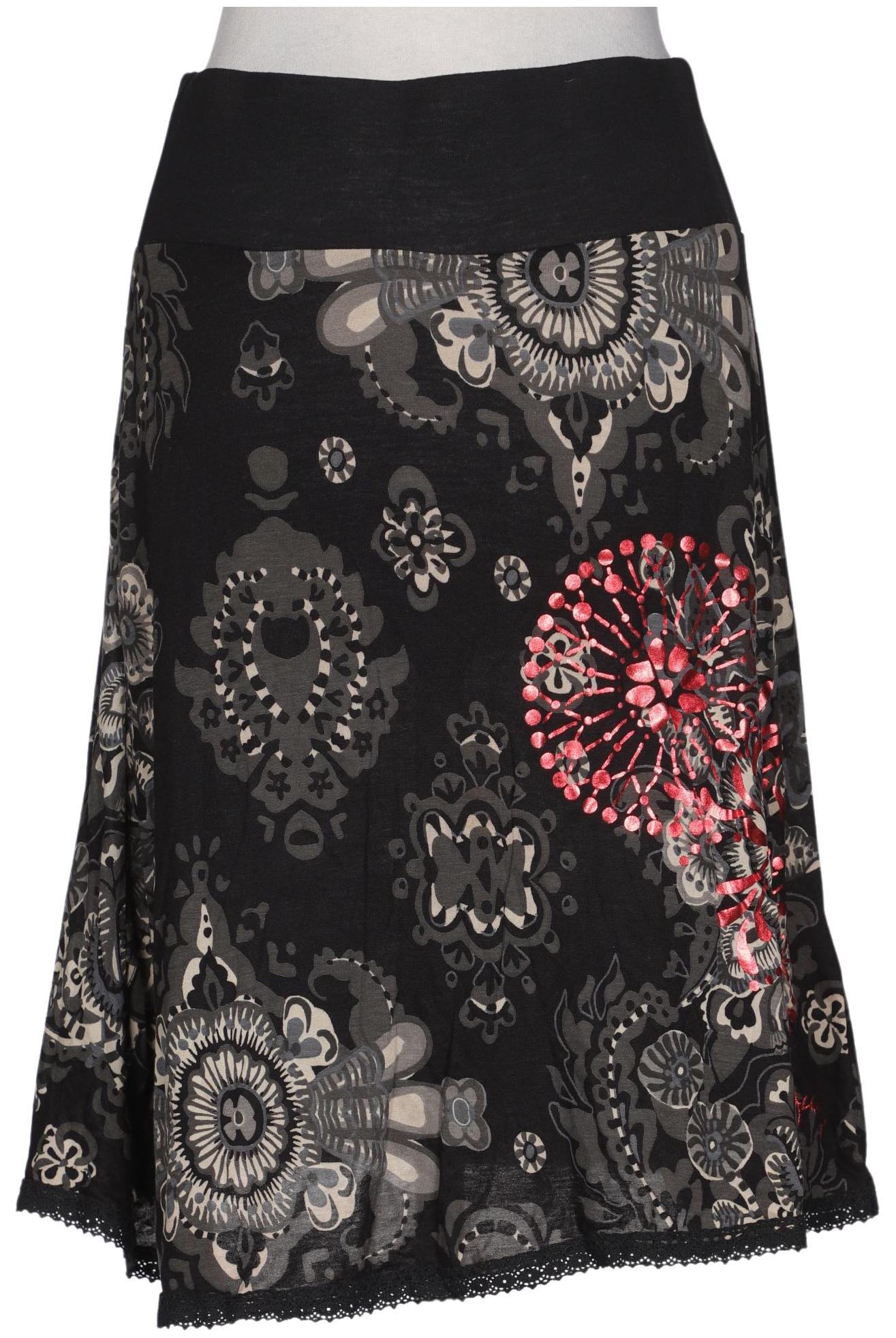 

Desigual Damen Rock, schwarz, Gr. 36