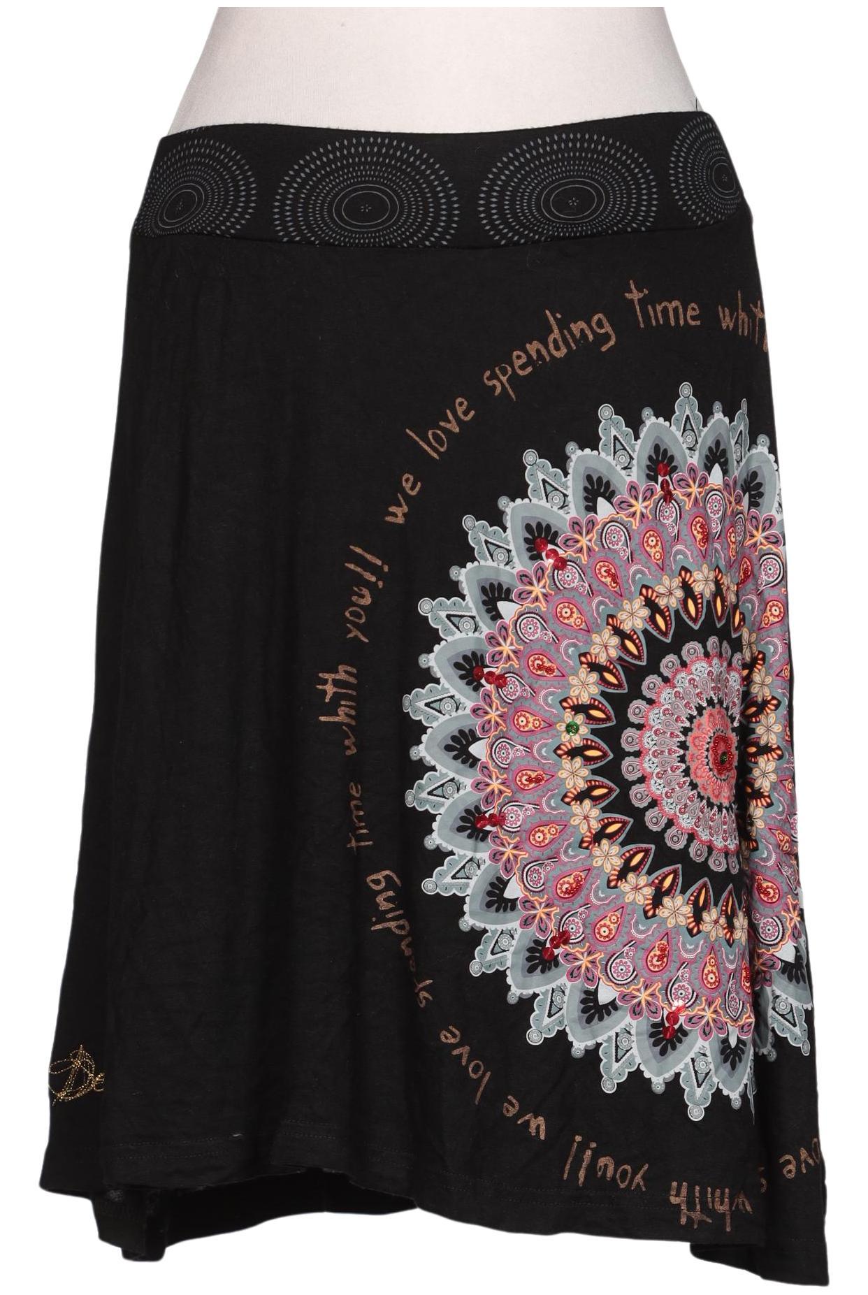 

Desigual Damen Rock, schwarz, Gr. 38