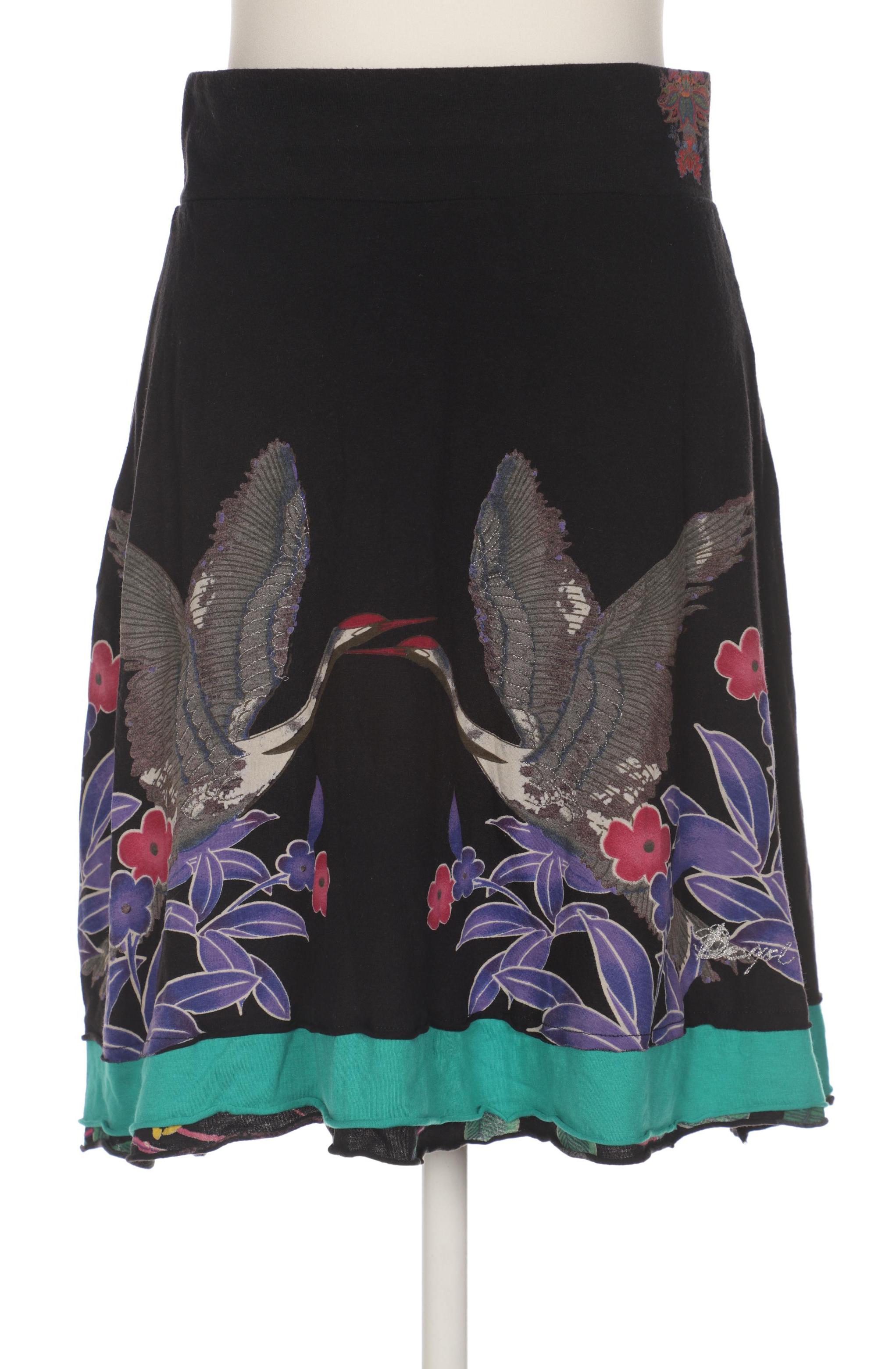 

Desigual Damen Rock, schwarz, Gr. 36