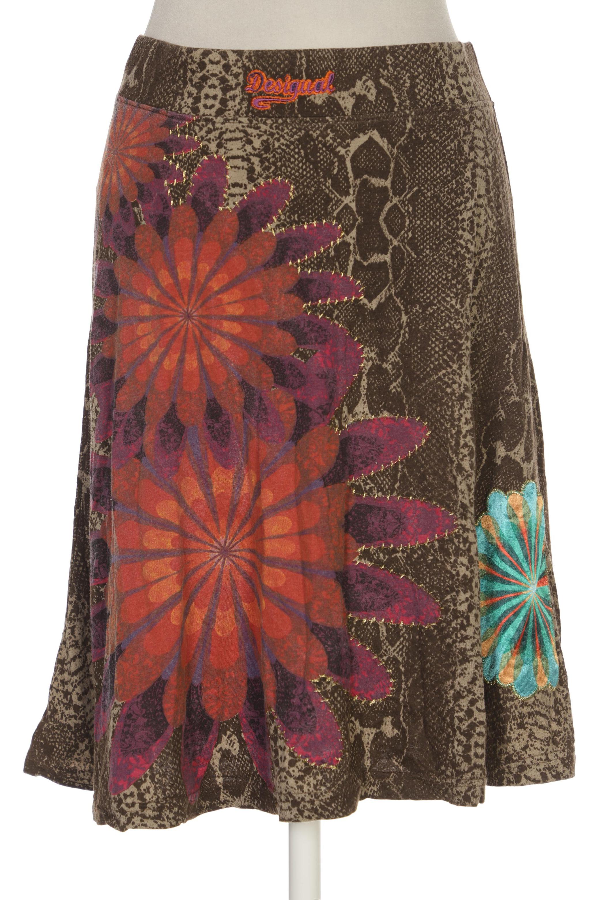 

Desigual Damen Rock, braun, Gr. 38