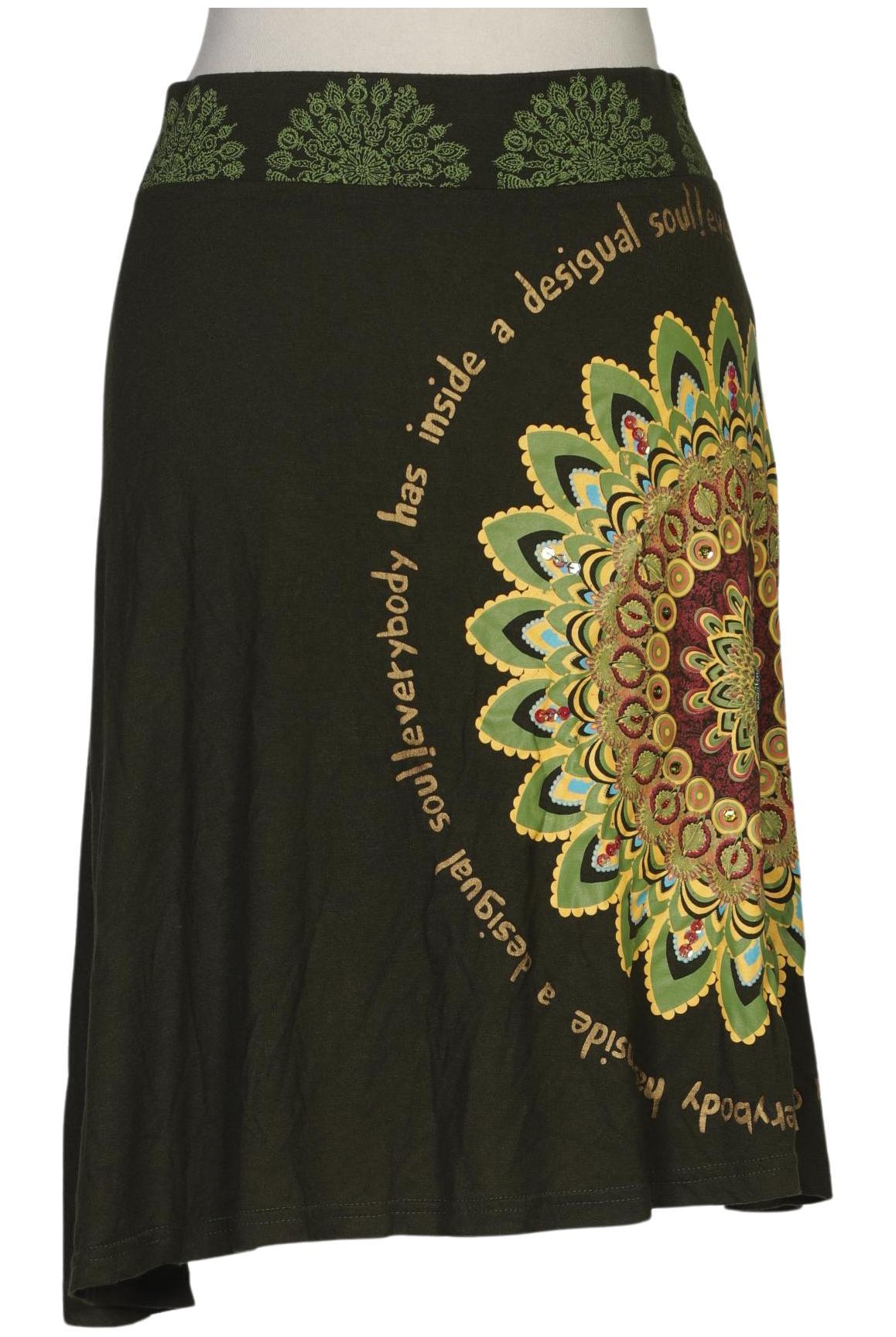 

Desigual Damen Rock, grün, Gr. 38