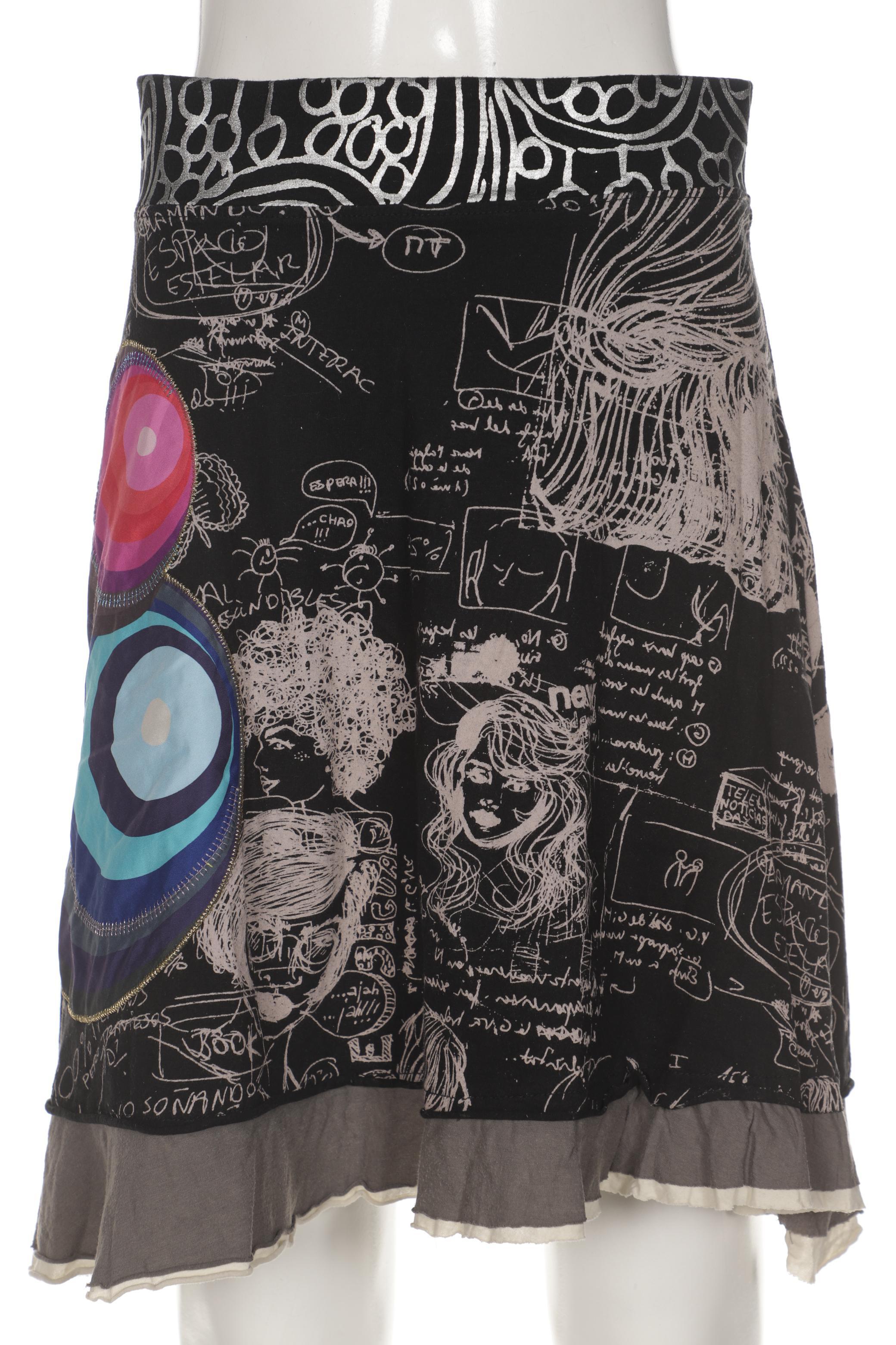 

Desigual Damen Rock, schwarz