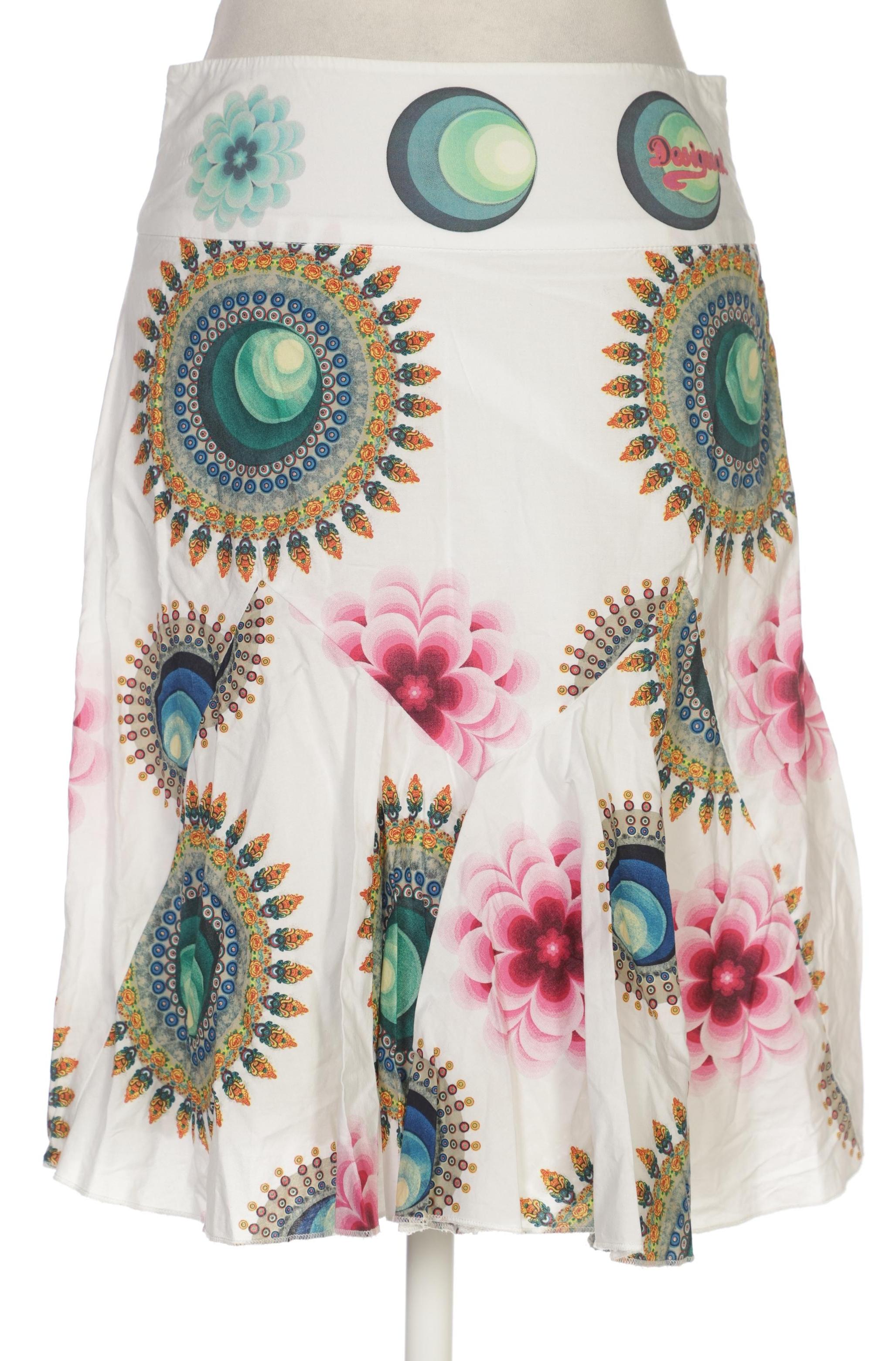 

Desigual Damen Rock, weiß, Gr. 34