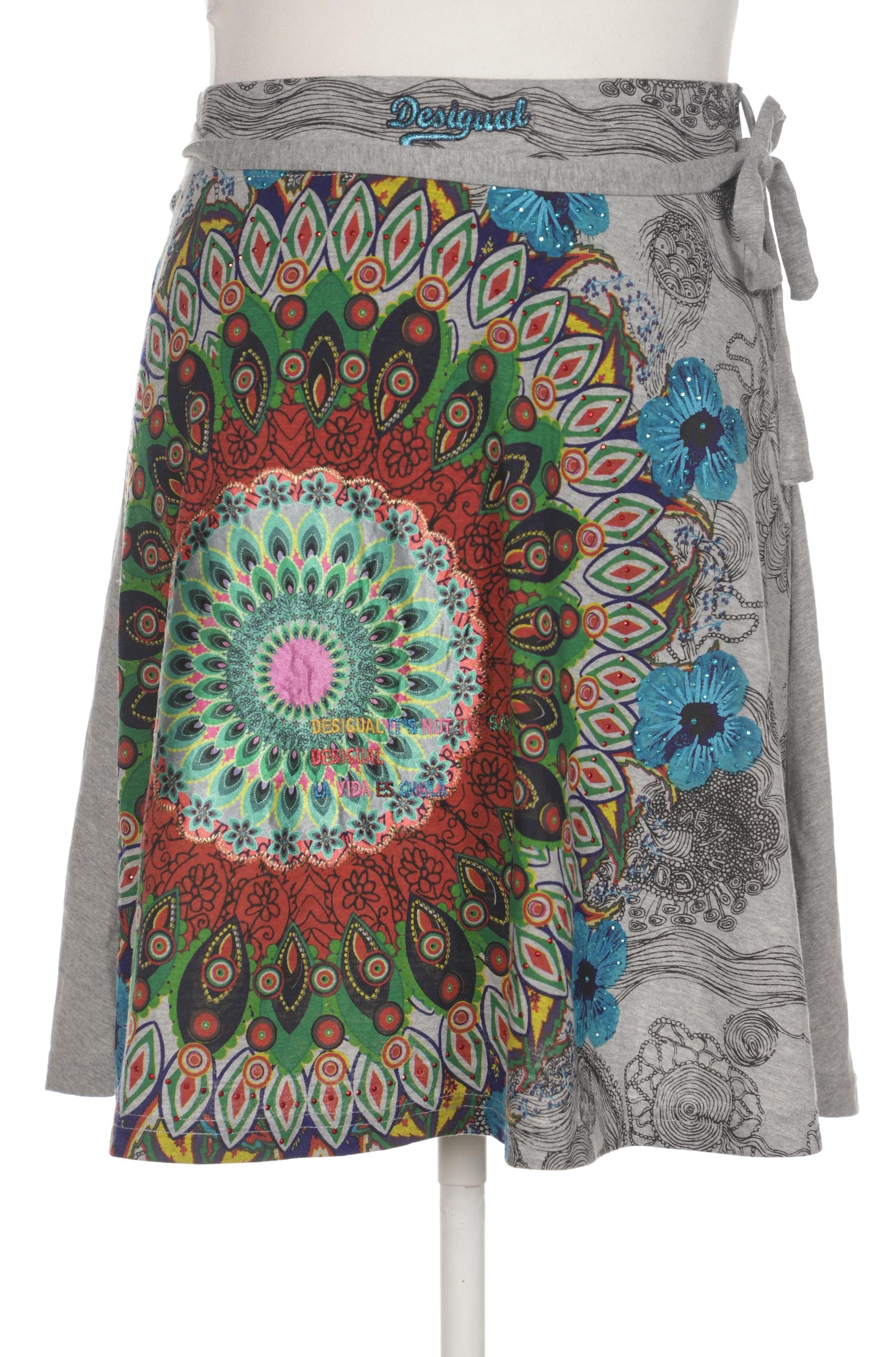 

Desigual Damen Rock, grau, Gr. 42