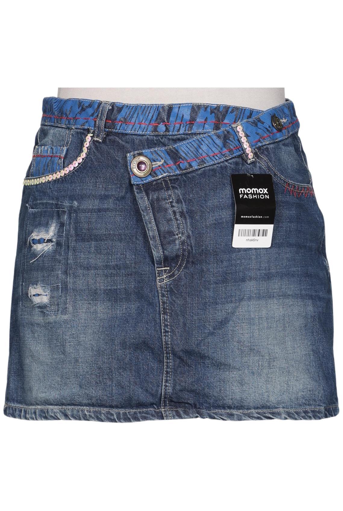 

Desigual Damen Rock, blau, Gr. 42