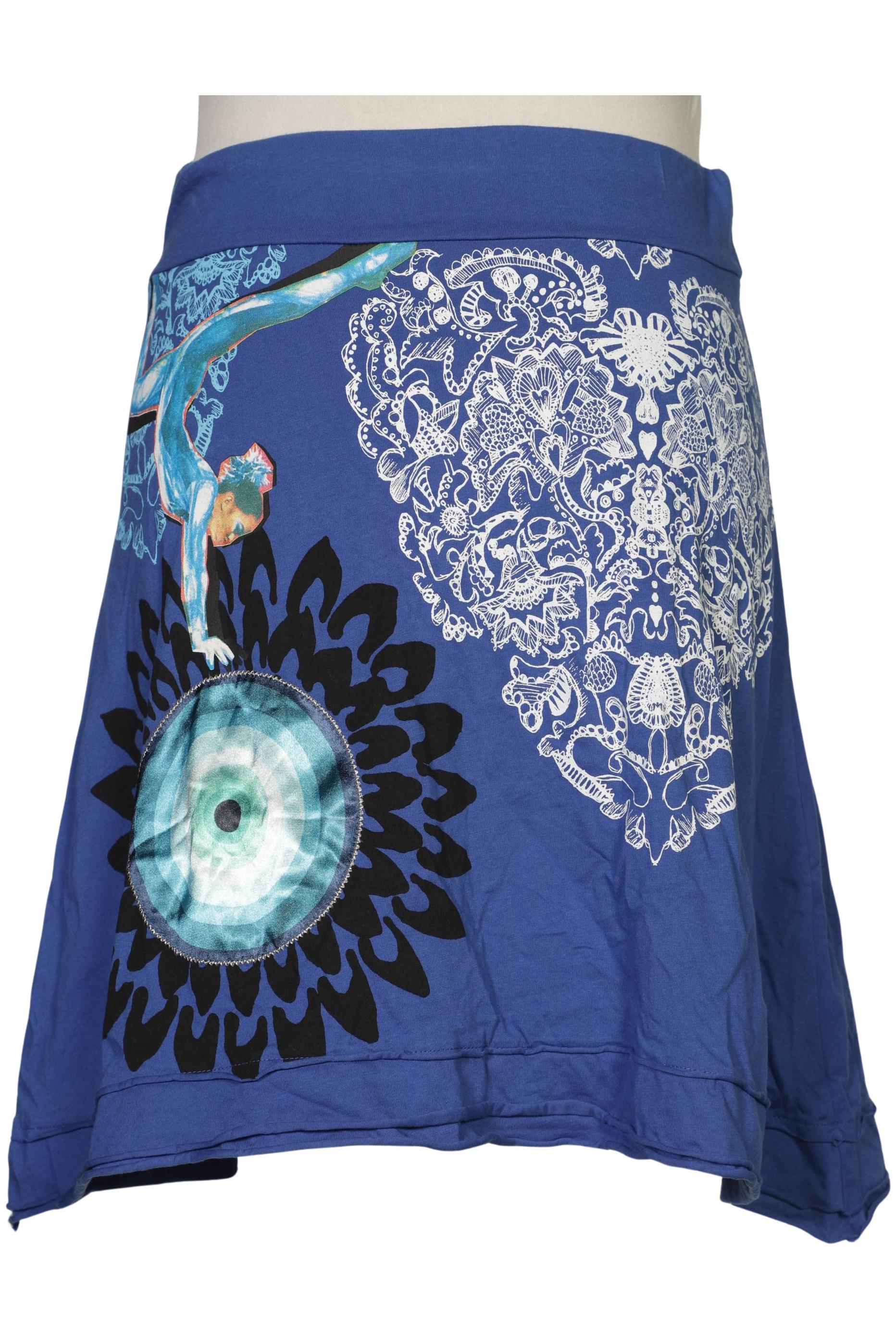 

Desigual Damen Rock, blau, Gr. 42